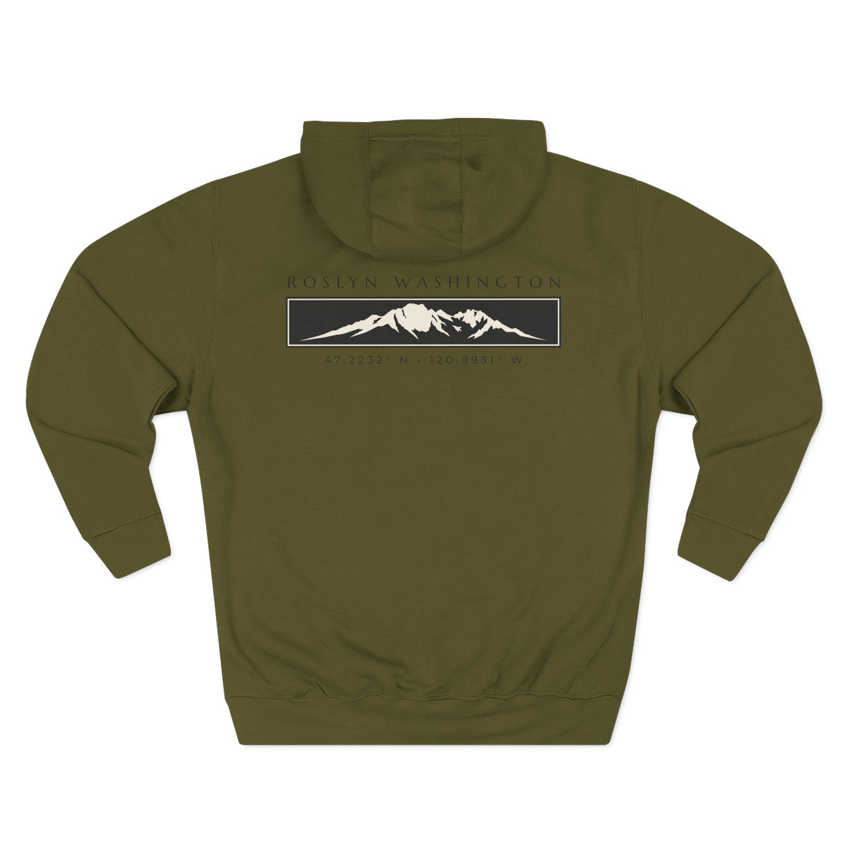 Roslyn Washington Hoodie | Mount Stuart Hoodie | Raised 509 Hoodie | PNW Sweatshirt | Cle Elum