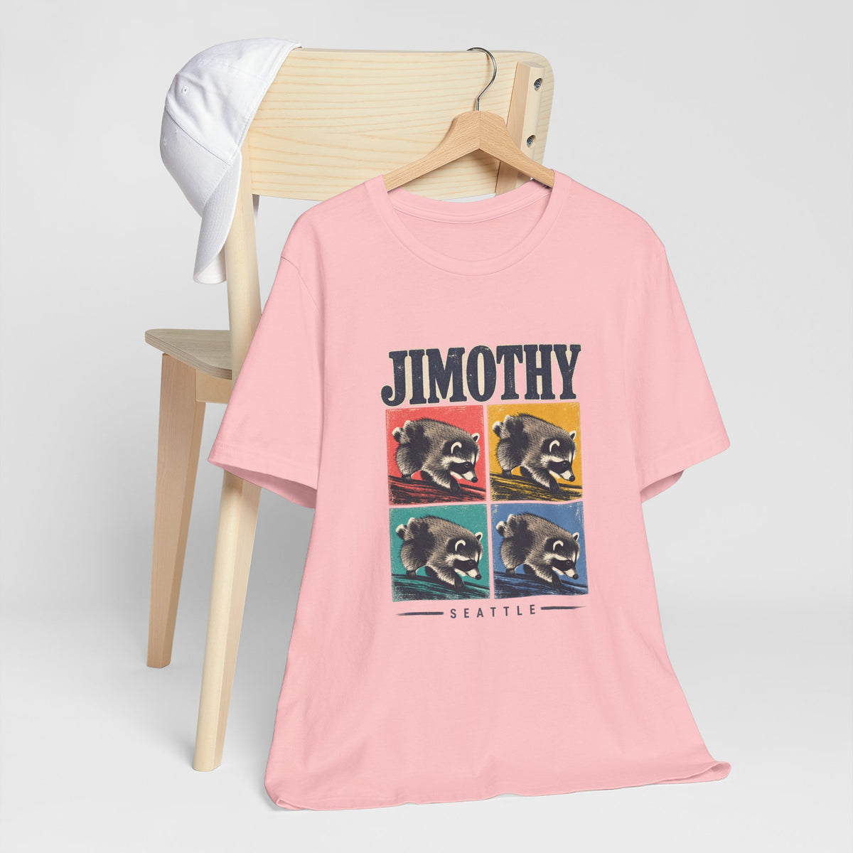JIMOTHY Seattle Raccoon Graphic Tee