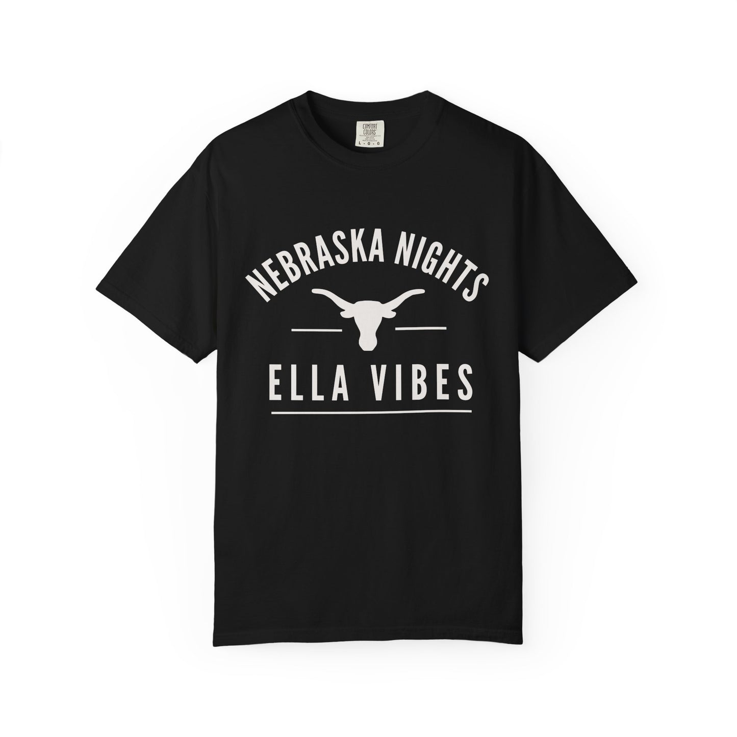 Nebraska Nights Ella Vibes Shirt Country Concert Western Cowgirl Cowboy Unisex Graphic Tee Lincoln Concerts