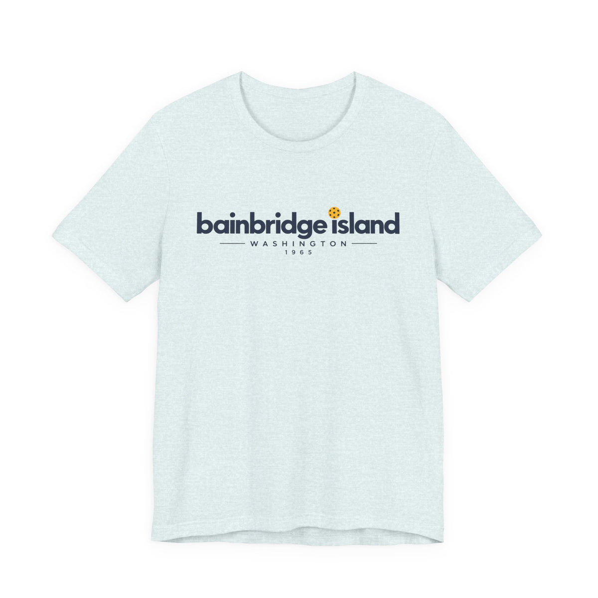 Bainbridge Island Pickleball 1965 Tee – Washington Pickleball Shirt