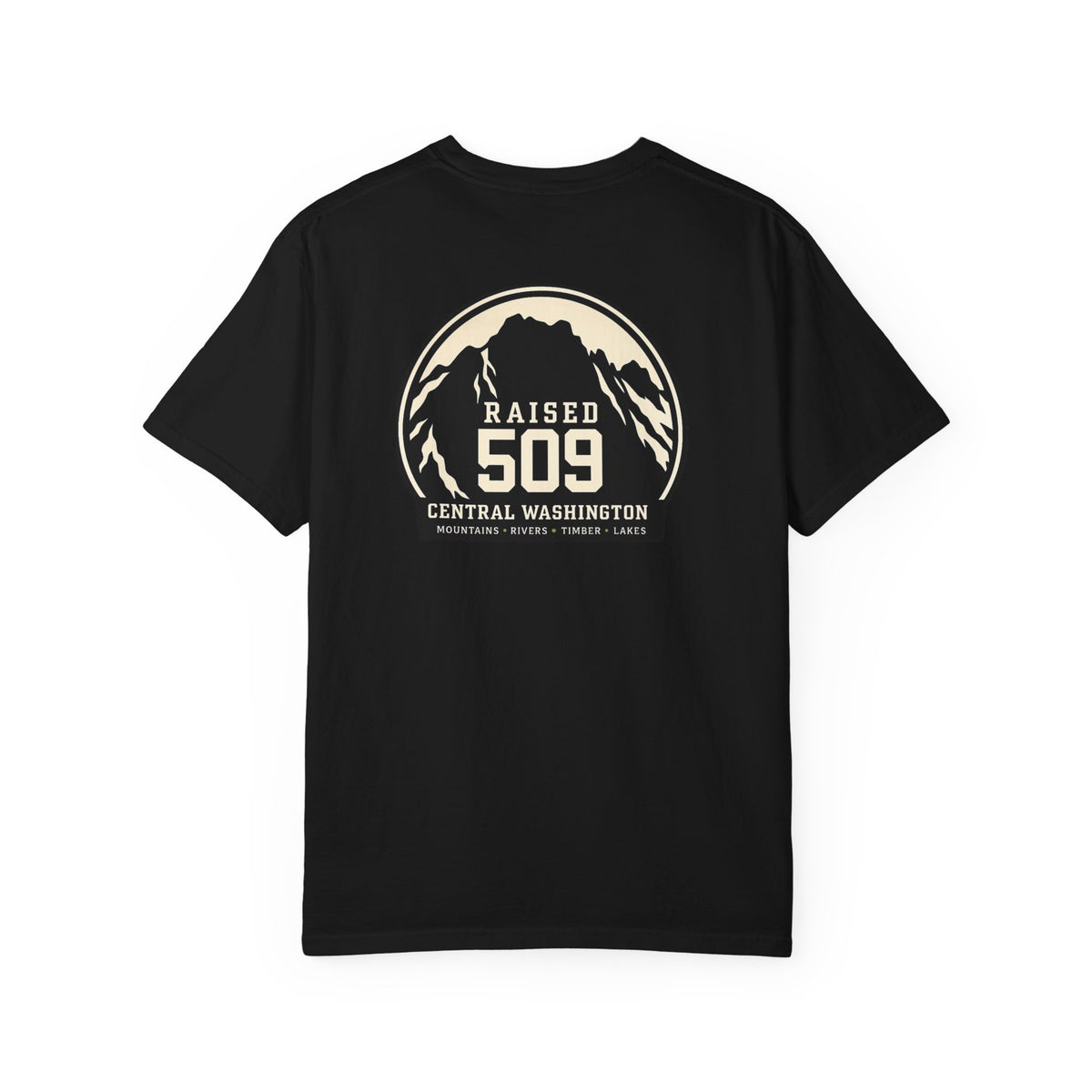 Raised 509 Central Washington Tee | PNW Mountain Shirt
