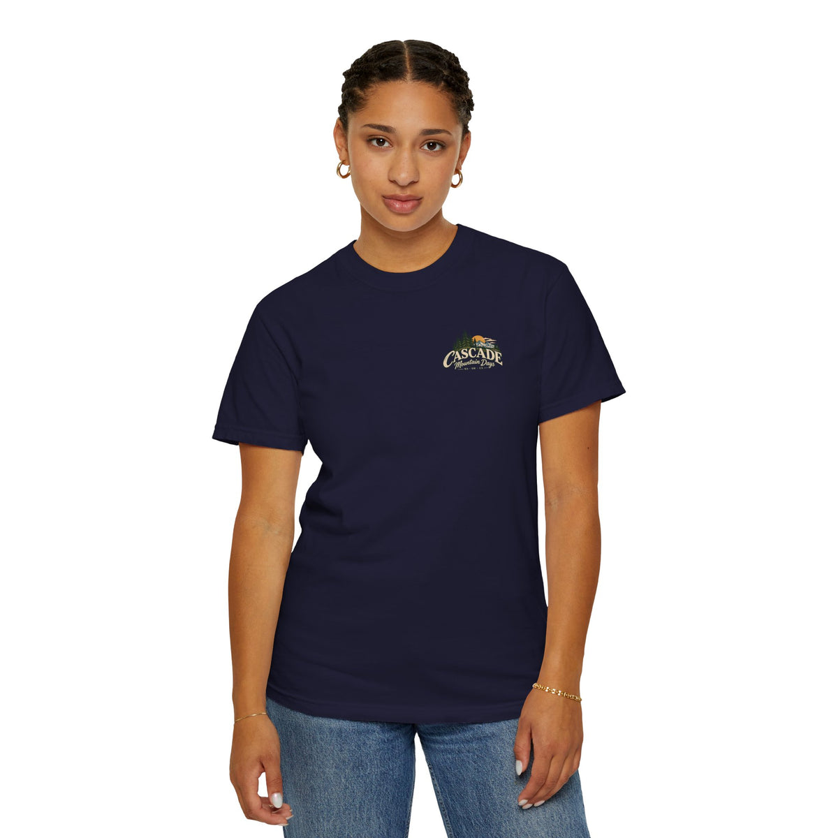 Cascade Mountain Days Tee | Vintage Mountain Graphic T-Shirt