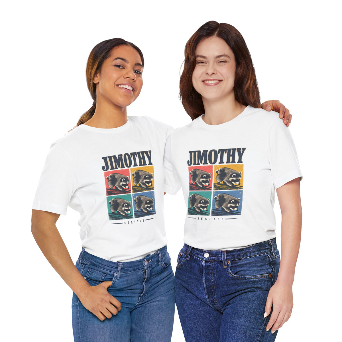 JIMOTHY Seattle Raccoon Graphic Tee