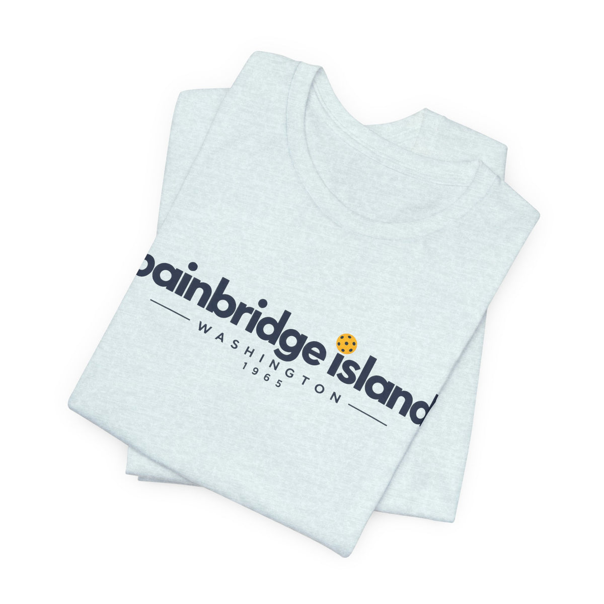 Bainbridge Island Pickleball 1965 Tee – Washington Pickleball Shirt