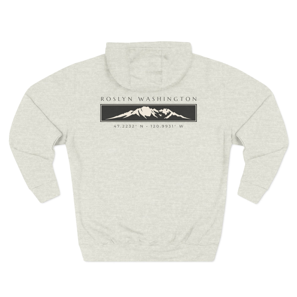 Roslyn Washington Hoodie | Mount Stuart Hoodie | Raised 509 Hoodie | PNW Sweatshirt | Cle Elum