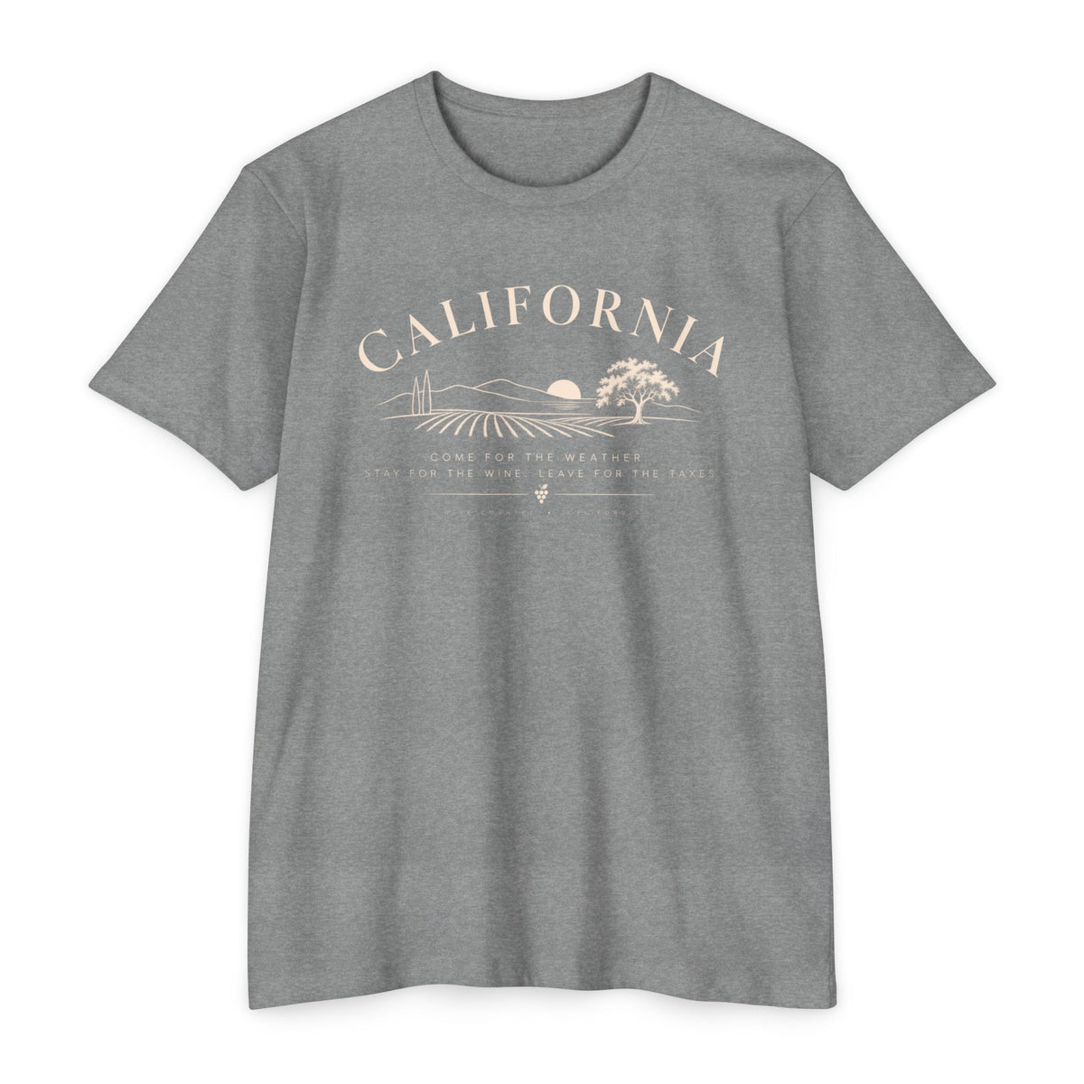 Unisex CVC Jersey T-shirt