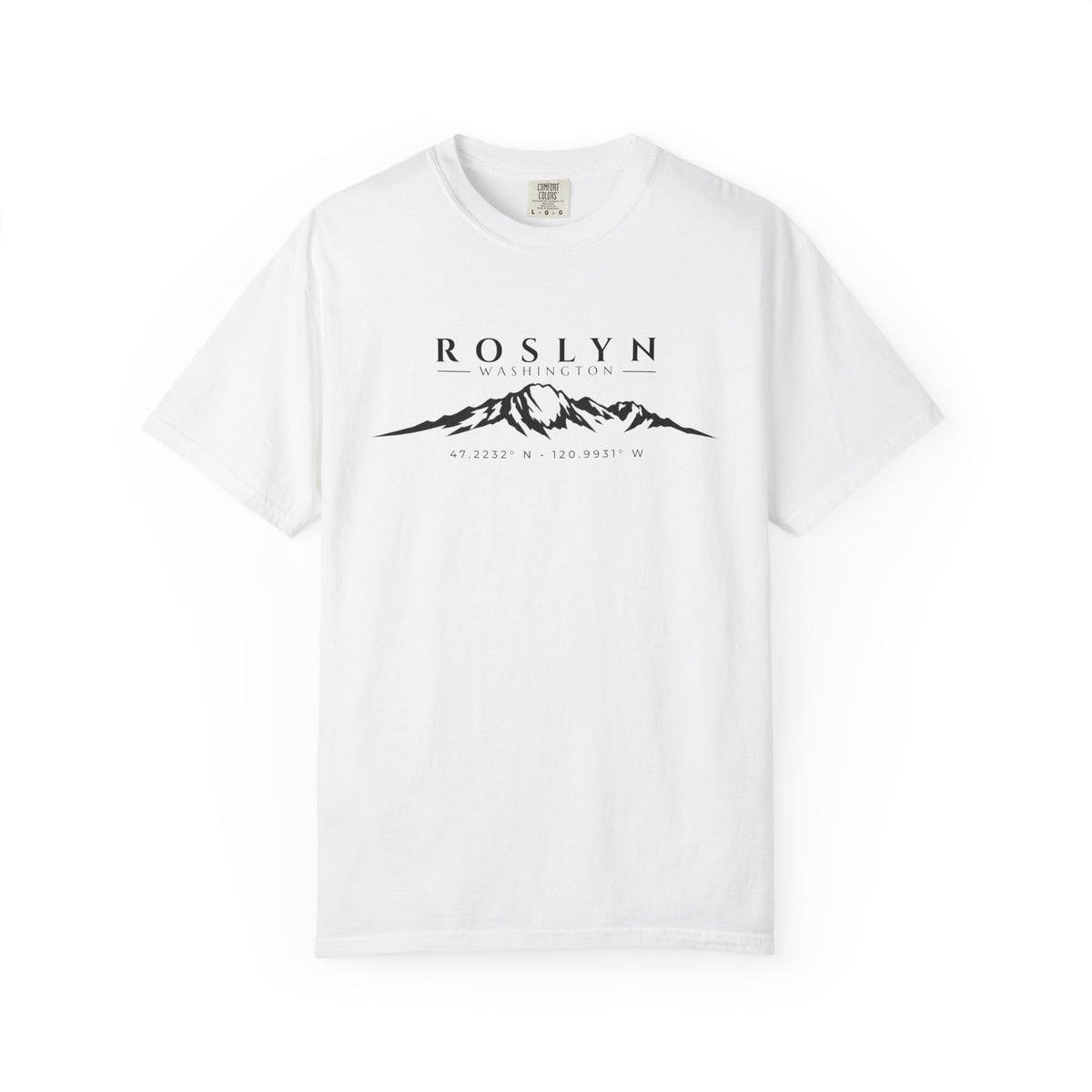 Roslyn Washington T-Shirt | Mount Stuart Shirt | Washington Mountain Shirt | Cle Elum