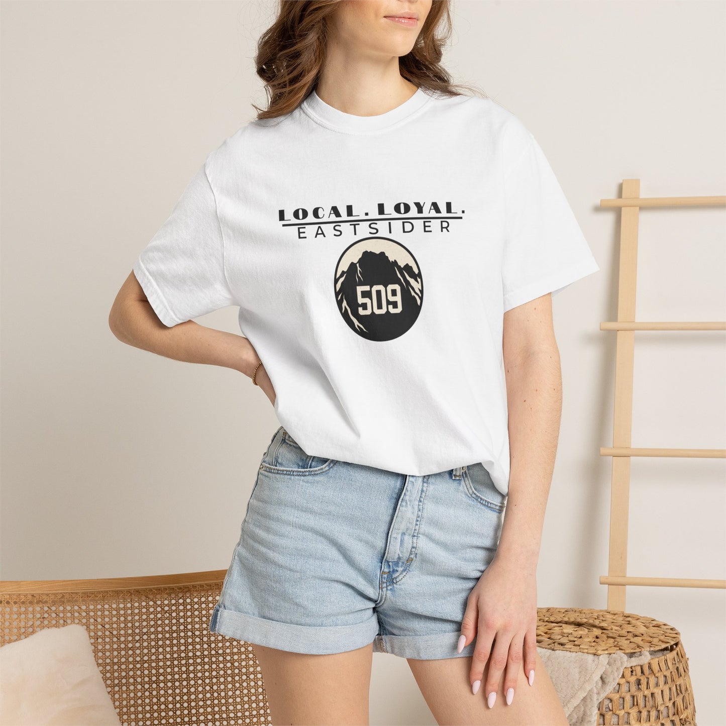 509 Mountains Local Loyal Eastsider T-Shirt | Seattle Area Outdoor Logo
