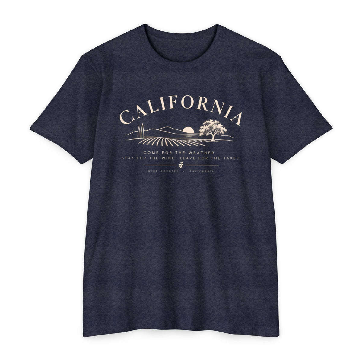 Unisex CVC Jersey T-shirt