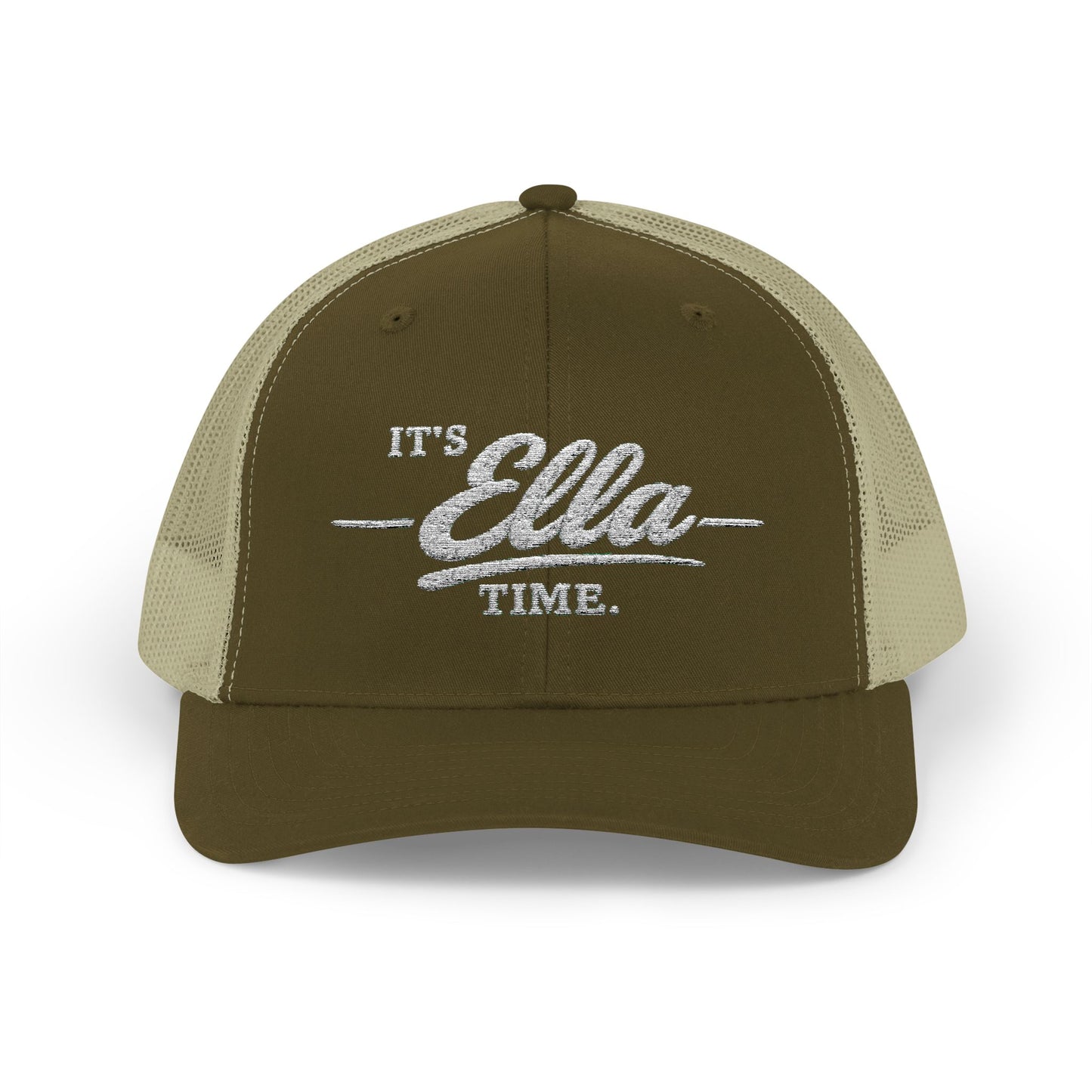 It's Ella Time Hat Country Music Fan Adjustable Baseball Cap Western Style