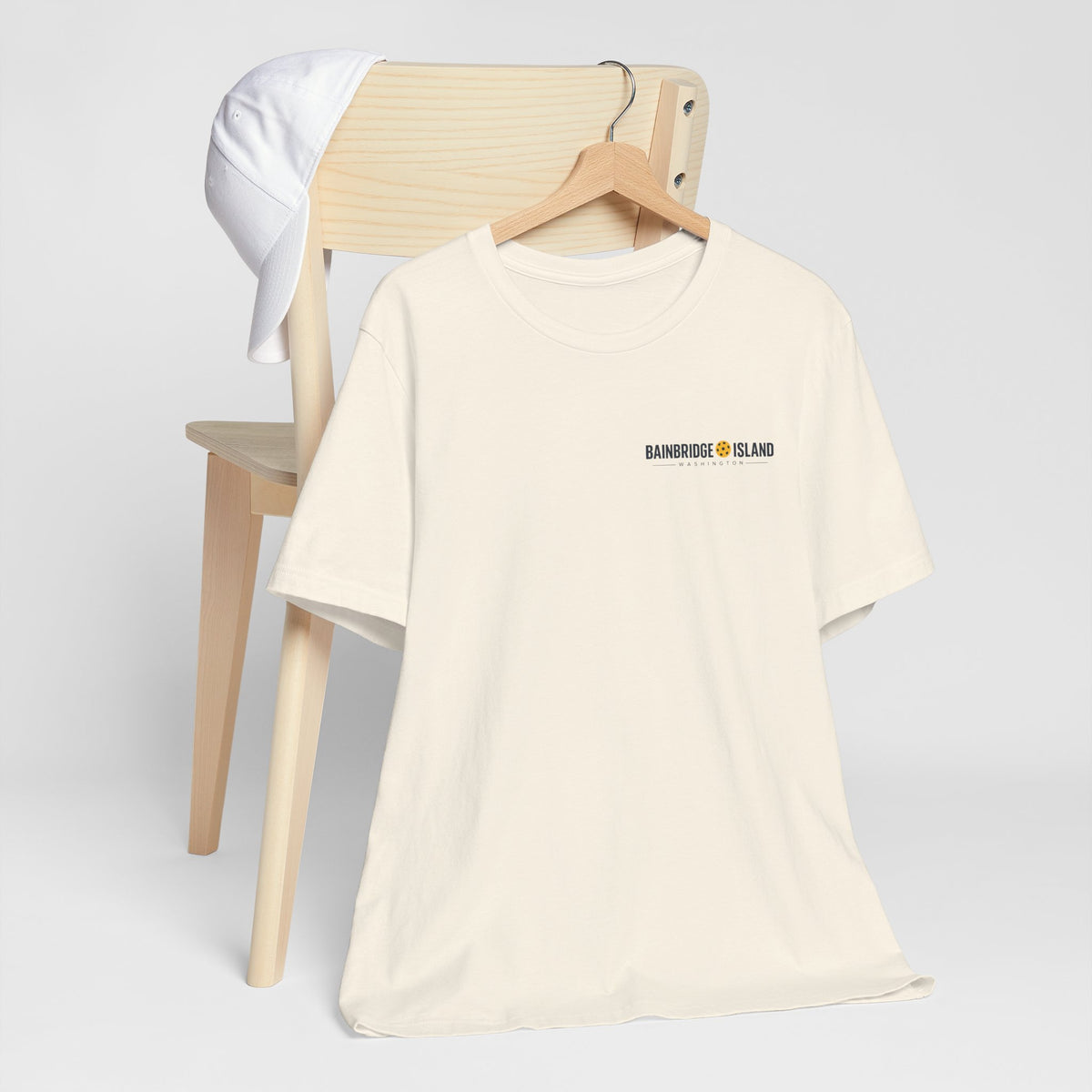 Bainbridge Island Pickleball 1965 Front & Back Tee