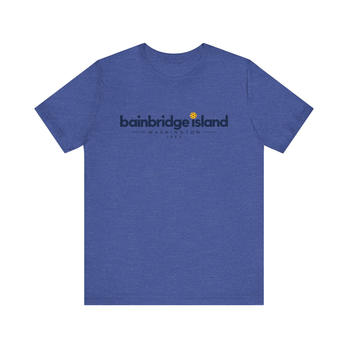 Bainbridge Island Pickleball 1965 Tee – Washington Pickleball Shirt