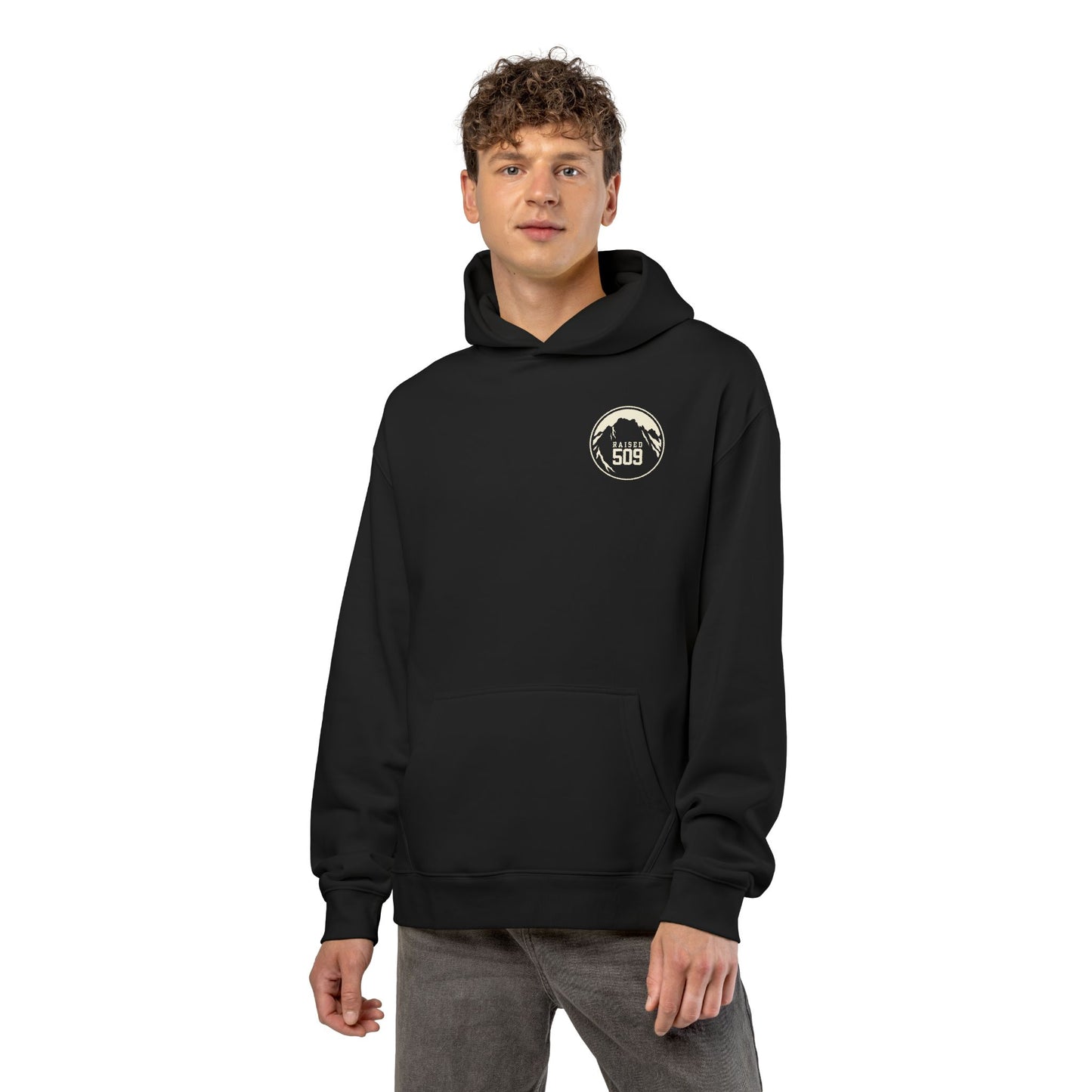 Raised 509 Central Washington Hoodie, Pacific Northwest Sweatshirt, Mountain Hoodie, WA Pride Hoodie, Unisex Outdoor Hoodie