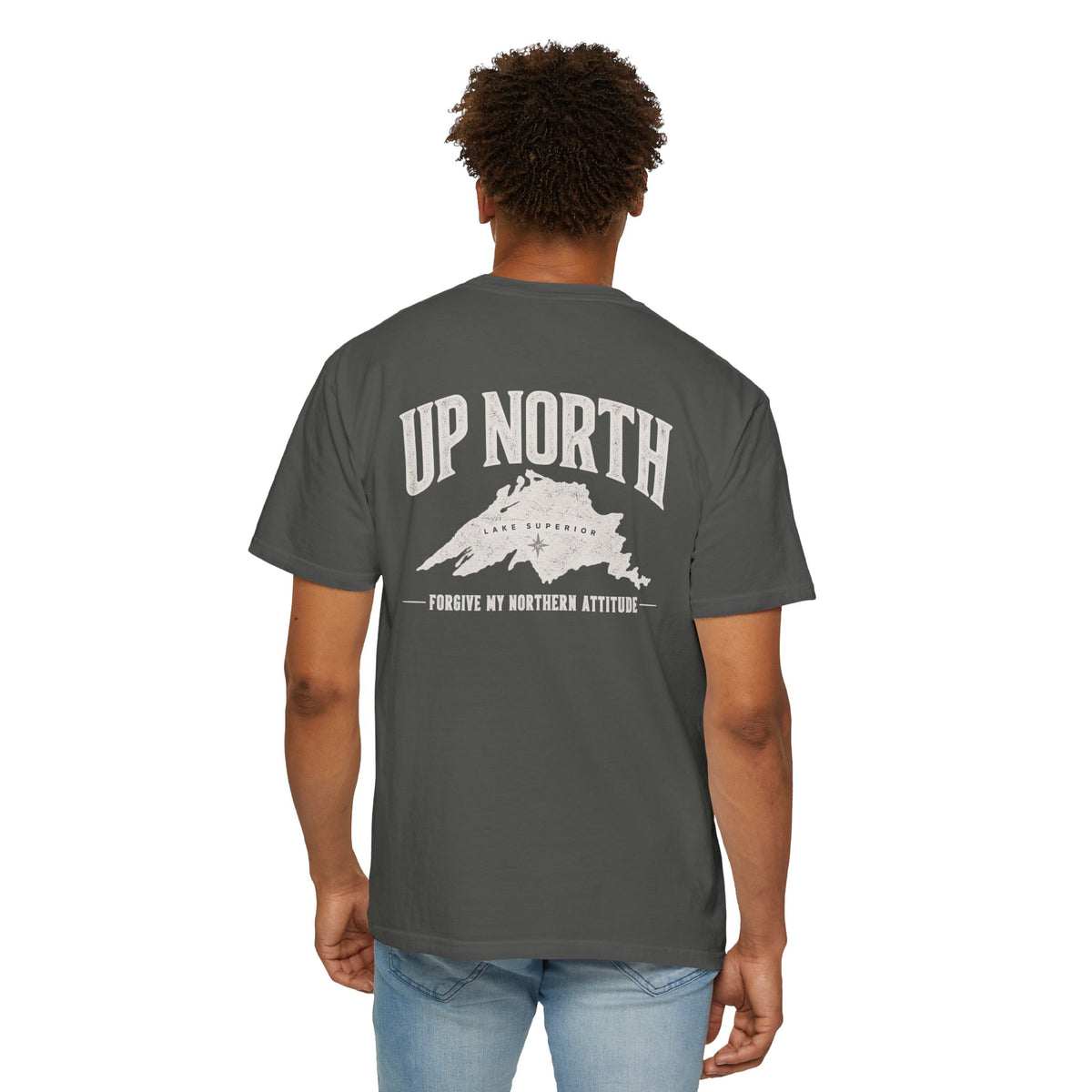Up North Lake Superior T-Shirt | Forgive My Northern Attitude Graphic Tee