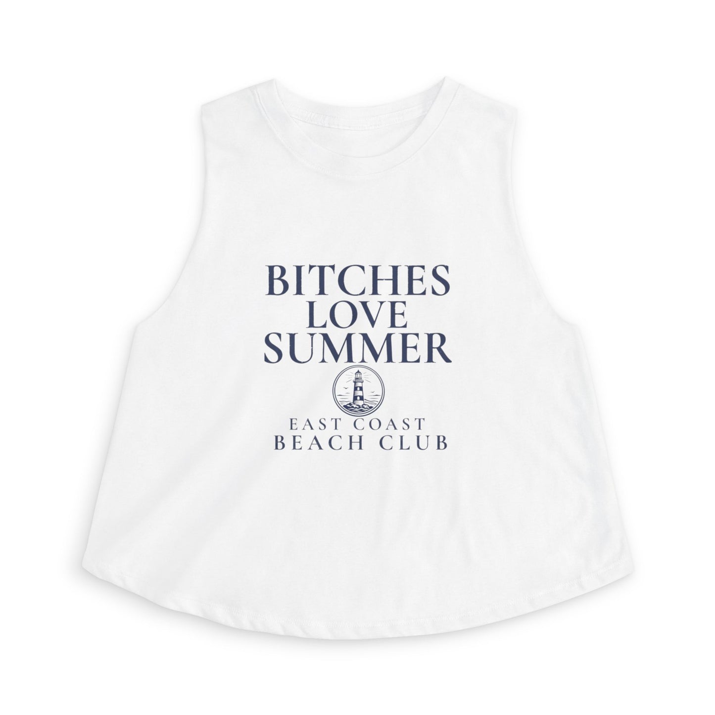 Bitches Love Summer crop top | East Coast Beach Club tank