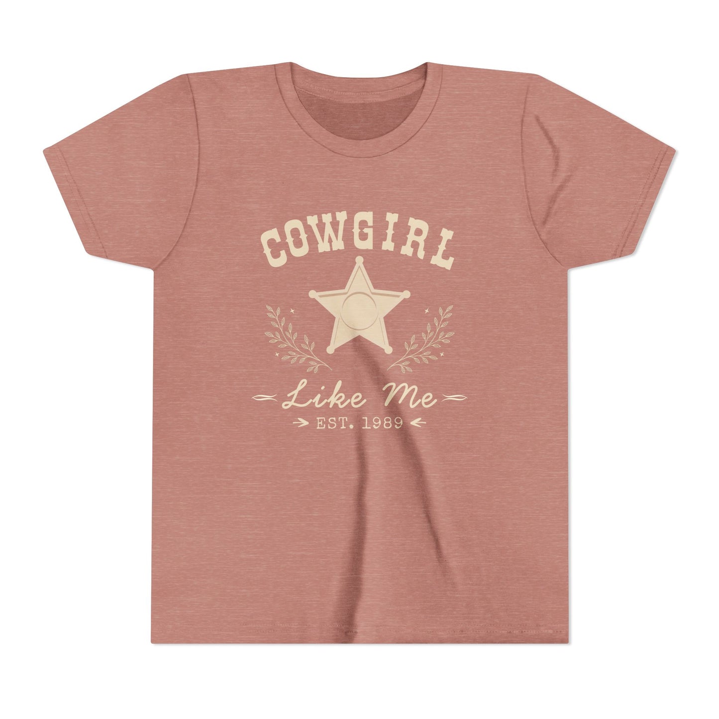 Cowgirl Star Like Me T-Shirt | Youth Tee, Western Western Ranch Graphic