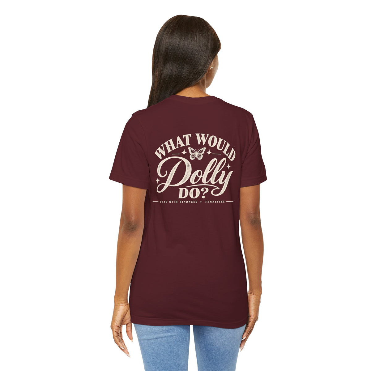 What Would Dolly Do? WWDD Two-Sided Tee | Lead With Kindness