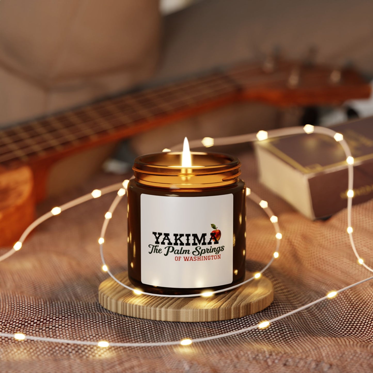 Yakima Candle | Yakima The Palm Springs of Washington | Washington State Gift | Yakima Gift | Amber Jar Candle | Home Decor