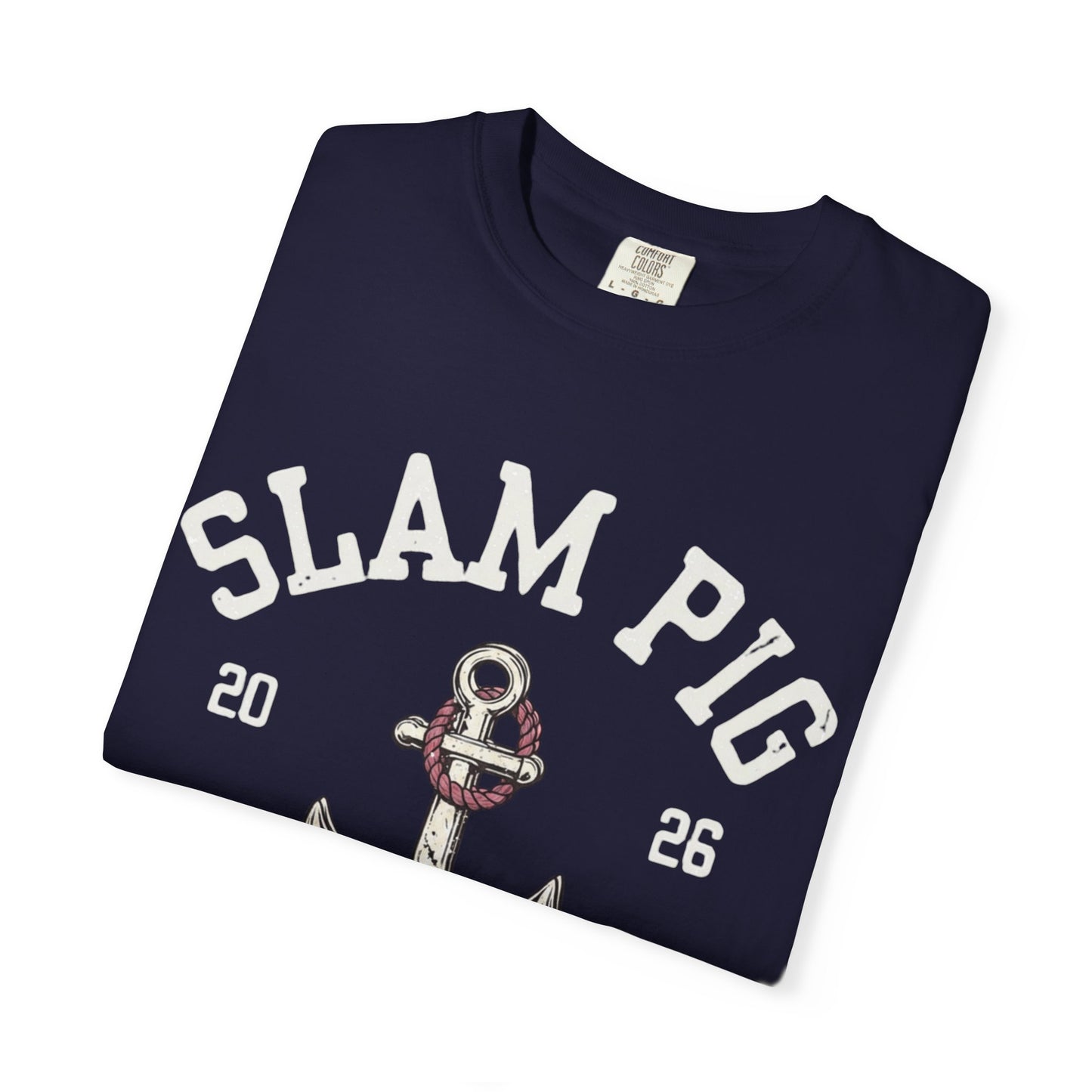 Slam Pig Yacht Club T-Shirt | Rhode Island Nautical Tee RHORI
