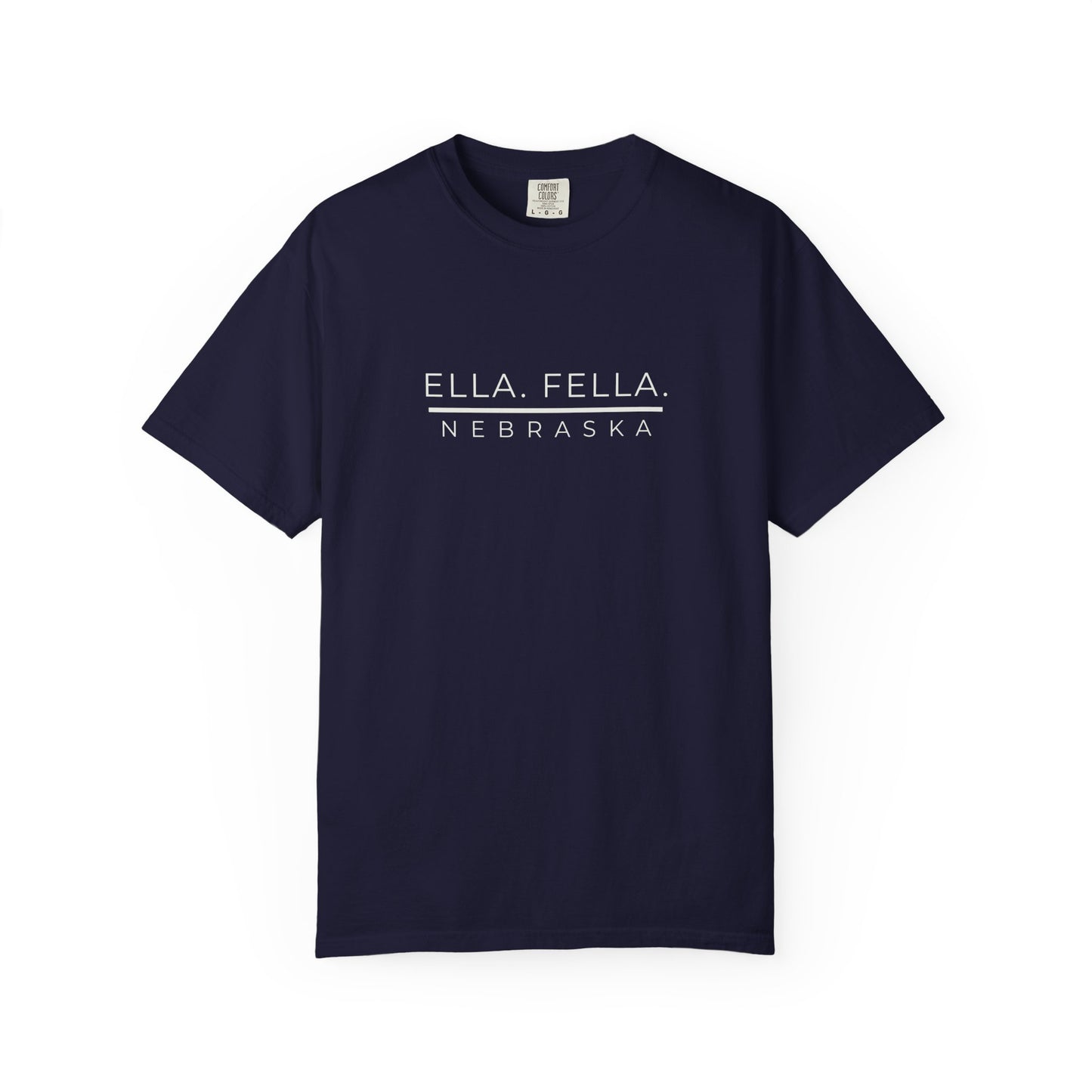 Ella Fella Nebraska Graphic Tee | Country Music Concert Shirt | Lincoln Concerts