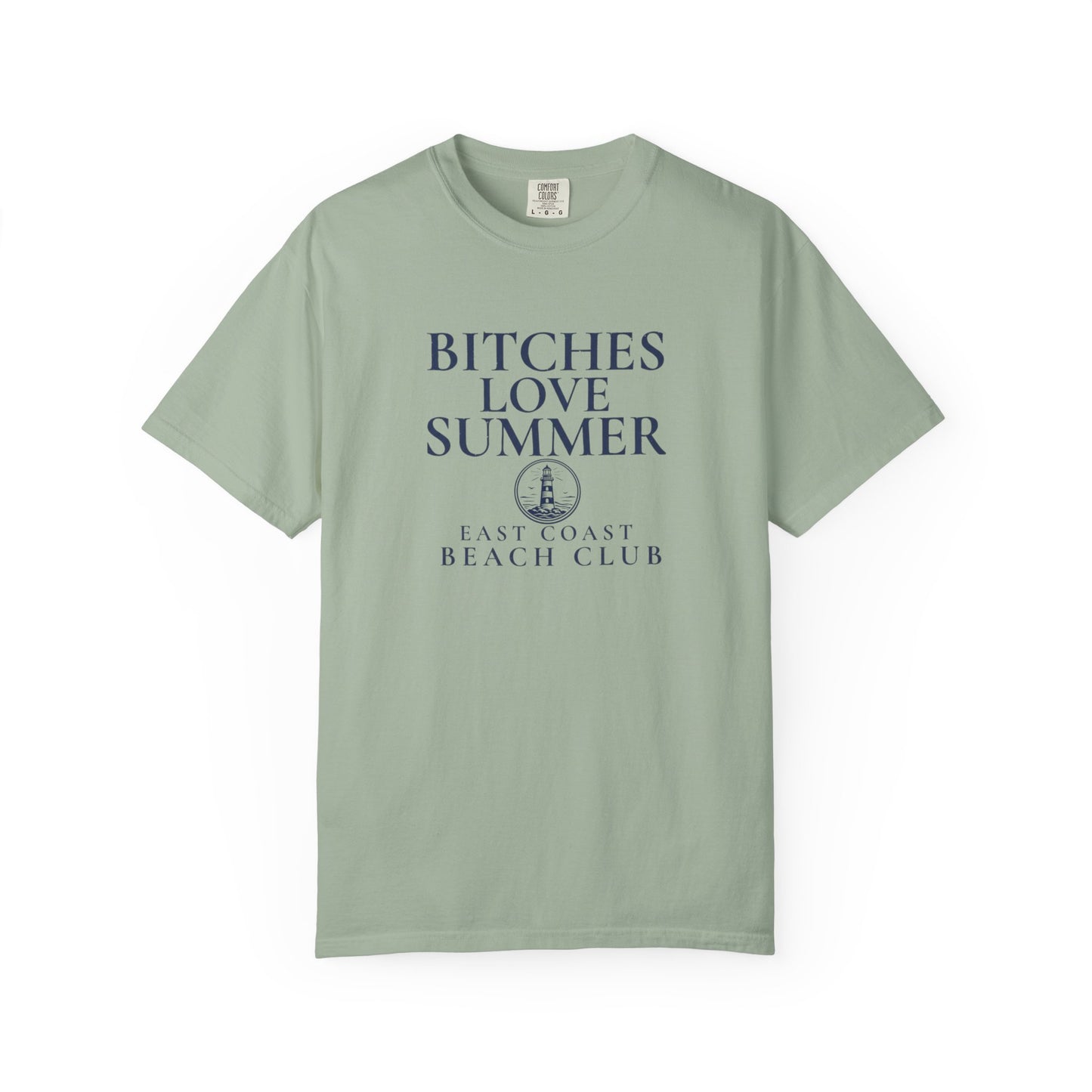 Bitches Love Summer T-Shirt | East Coast Beach Club Graphic Tee