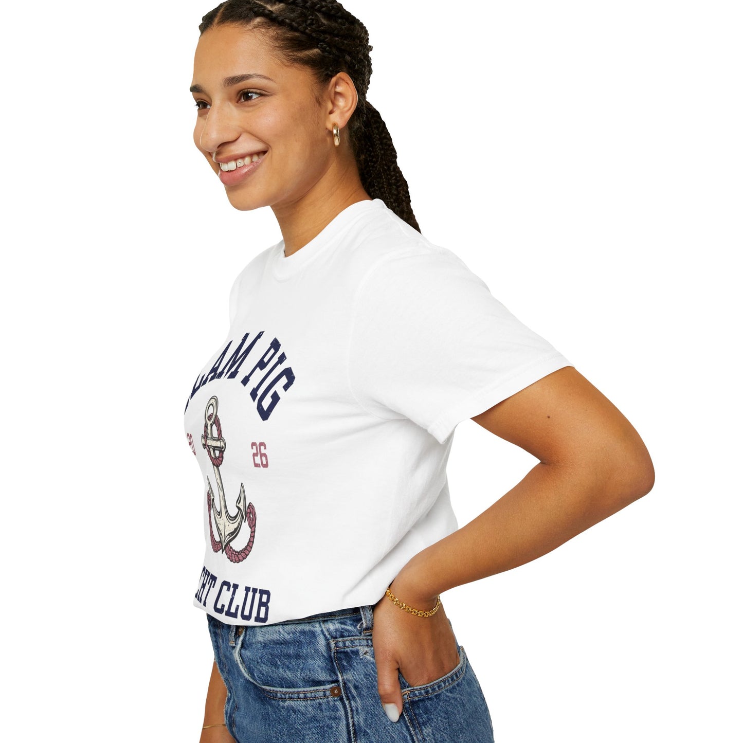 Slam Pig Yacht Club T-Shirt | Rhode Island Reality Nautical