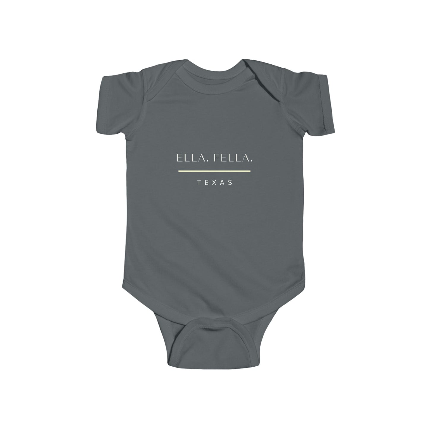 Ella Fella Texas Baby Bodysuit | Western Baby Boy Outfit | Texas Baby Onesie | Cowboy Baby Clothes | Country Baby Shower Gift