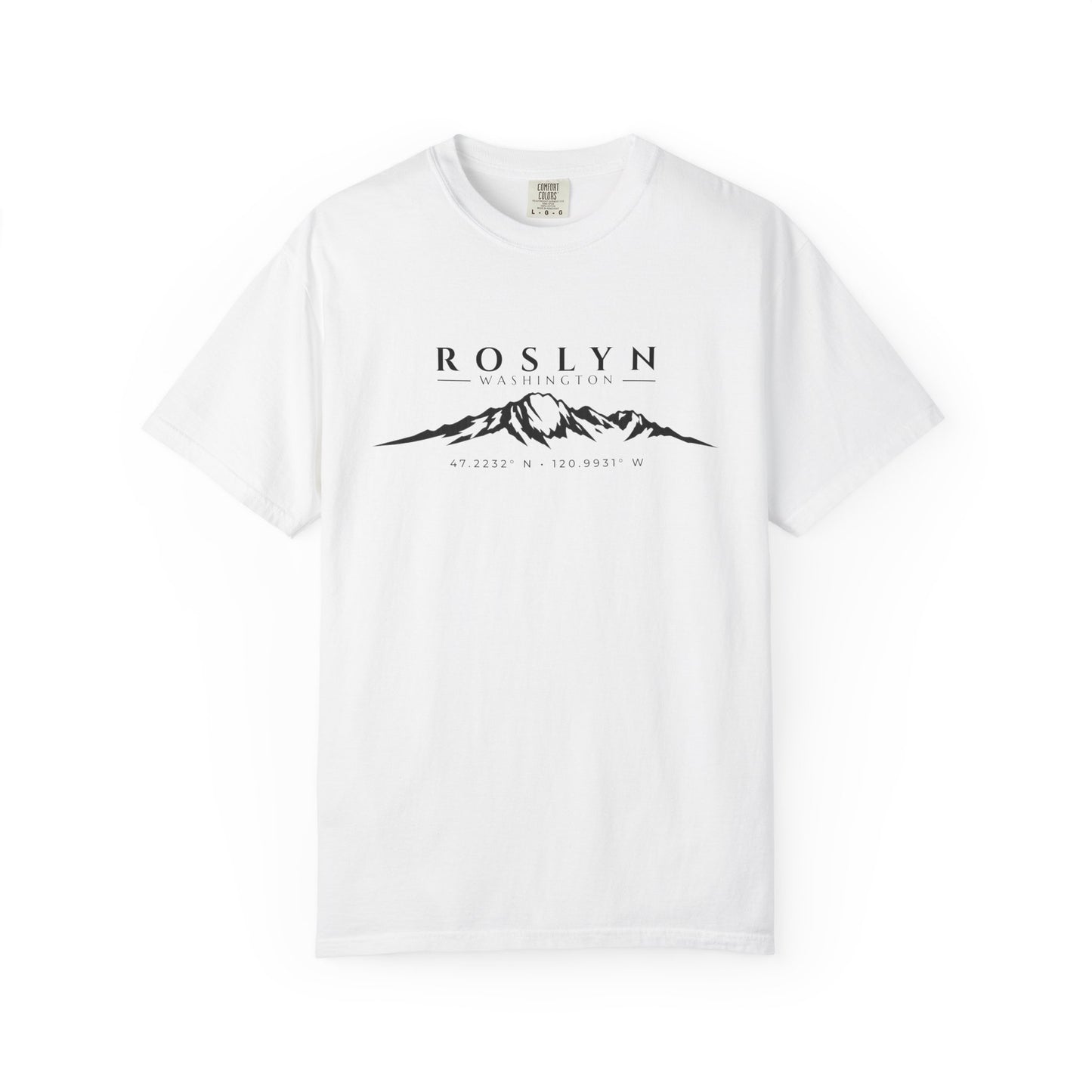 Roslyn Washington T-Shirt | Mount Stuart Shirt | Washington Mountain Shirt | Cle Elum | Suncadia Shirt | Leavenworth | PNW Tee