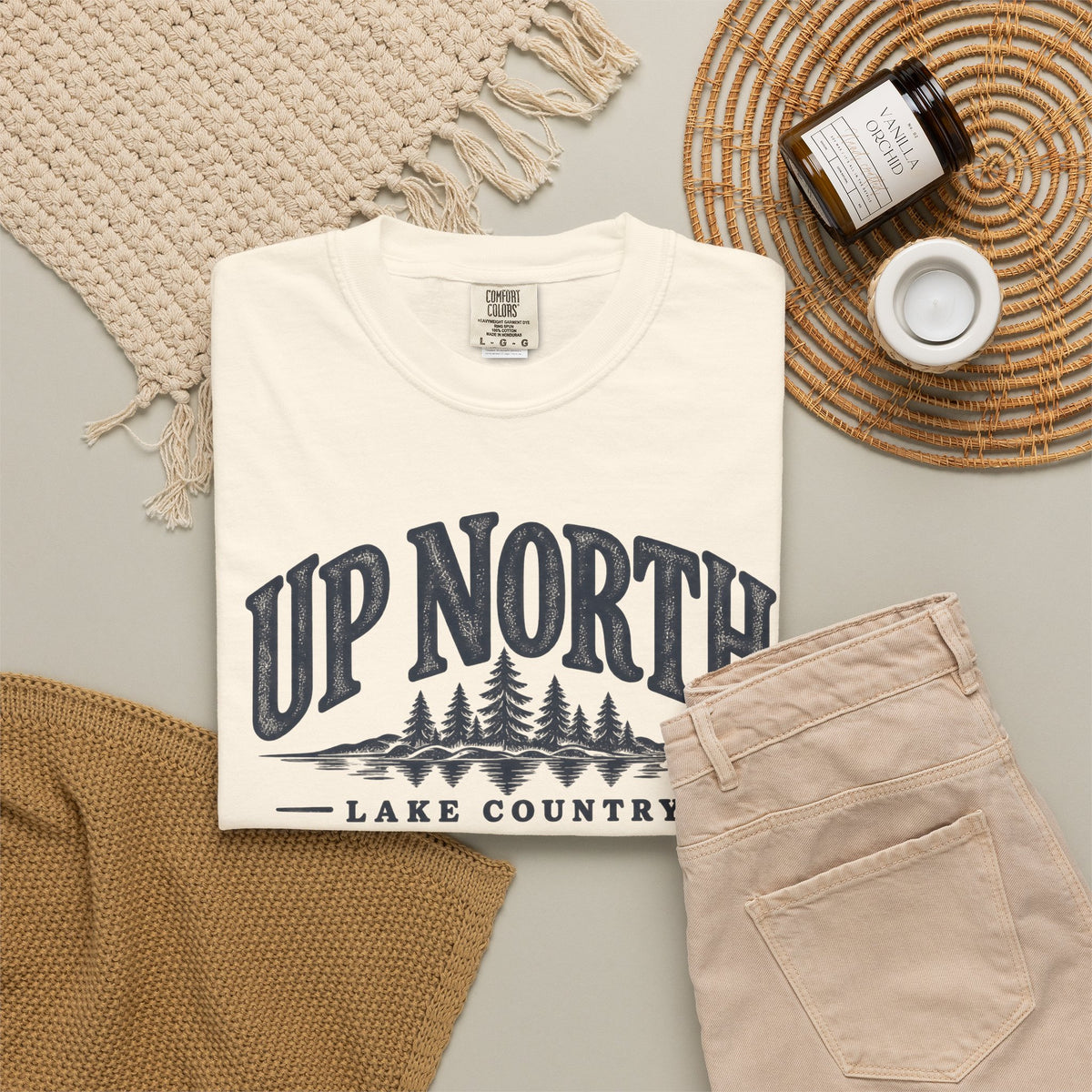 Up North Lake Country Vintage Tee
