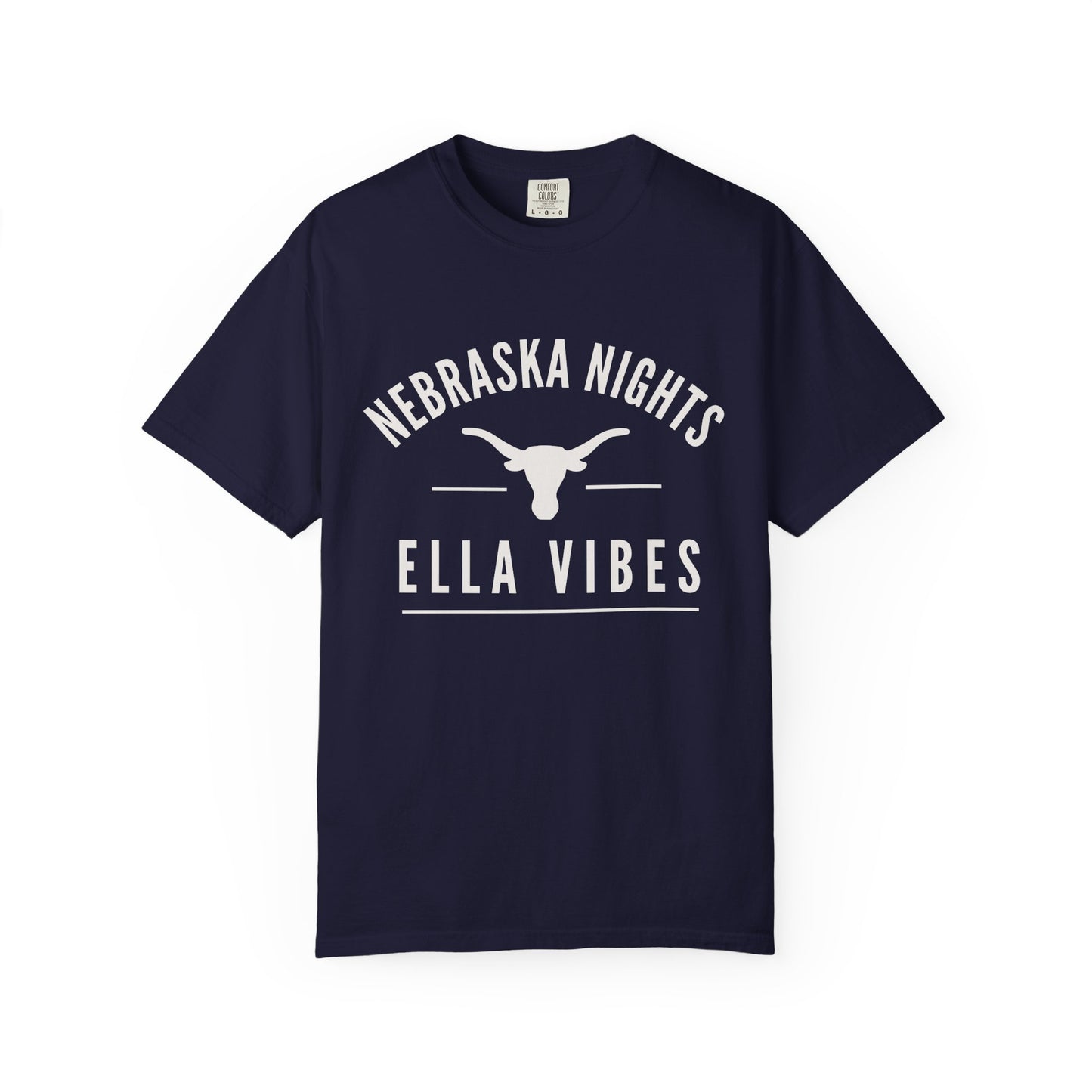 Nebraska Nights Ella Vibes Shirt Country Concert Western Cowgirl Cowboy Unisex Graphic Tee Lincoln Concerts