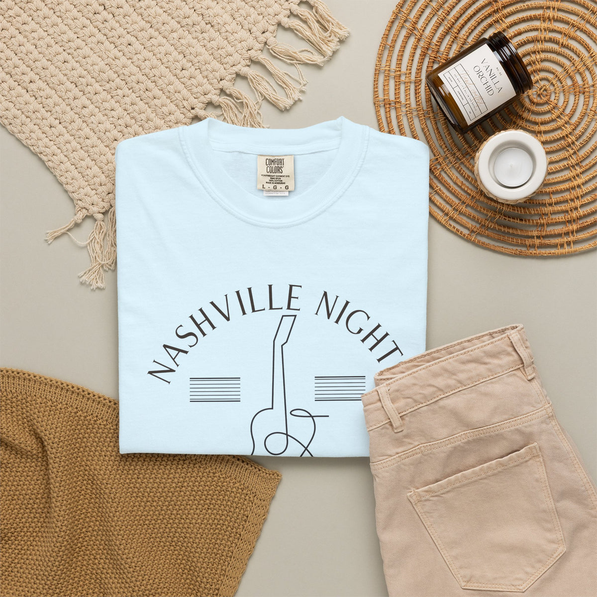 Nashville Nights Ella Vibes Shirt | Nashville Country Concert Tee | Music City T-Shirt