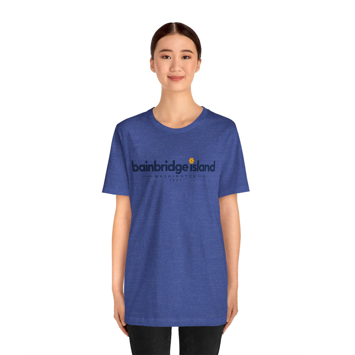 Bainbridge Island Pickleball 1965 Tee – Washington Pickleball Shirt