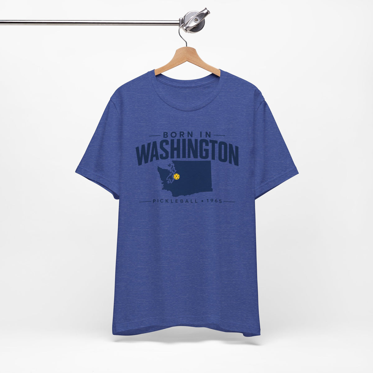 Born in Washington Pickleball 1965 Unisex Tee