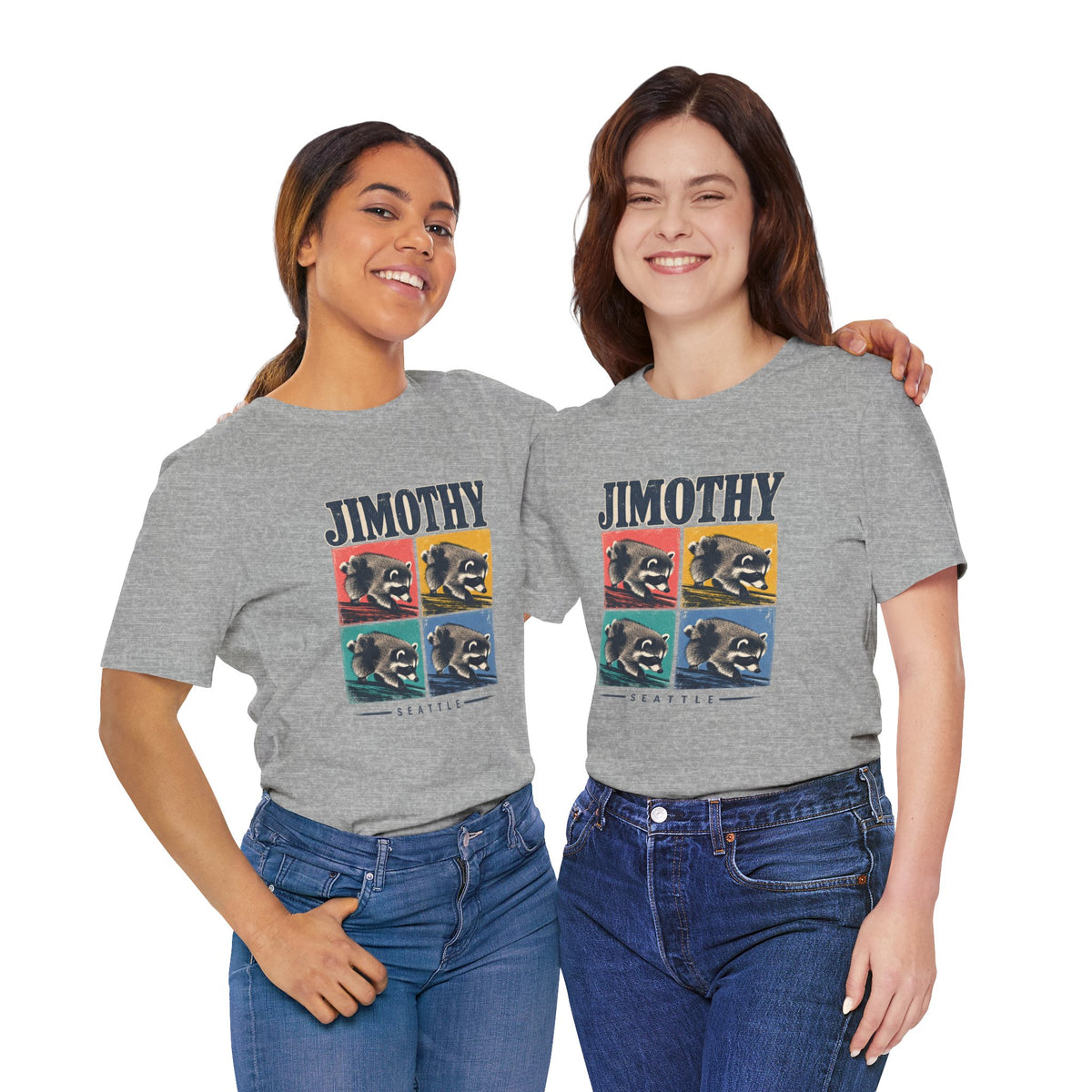 JIMOTHY Seattle Raccoon Graphic Tee