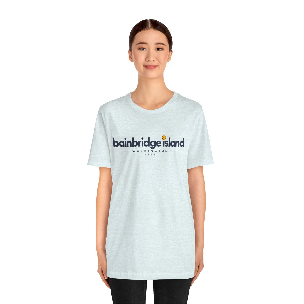 Bainbridge Island Pickleball 1965 Tee – Washington Pickleball Shirt