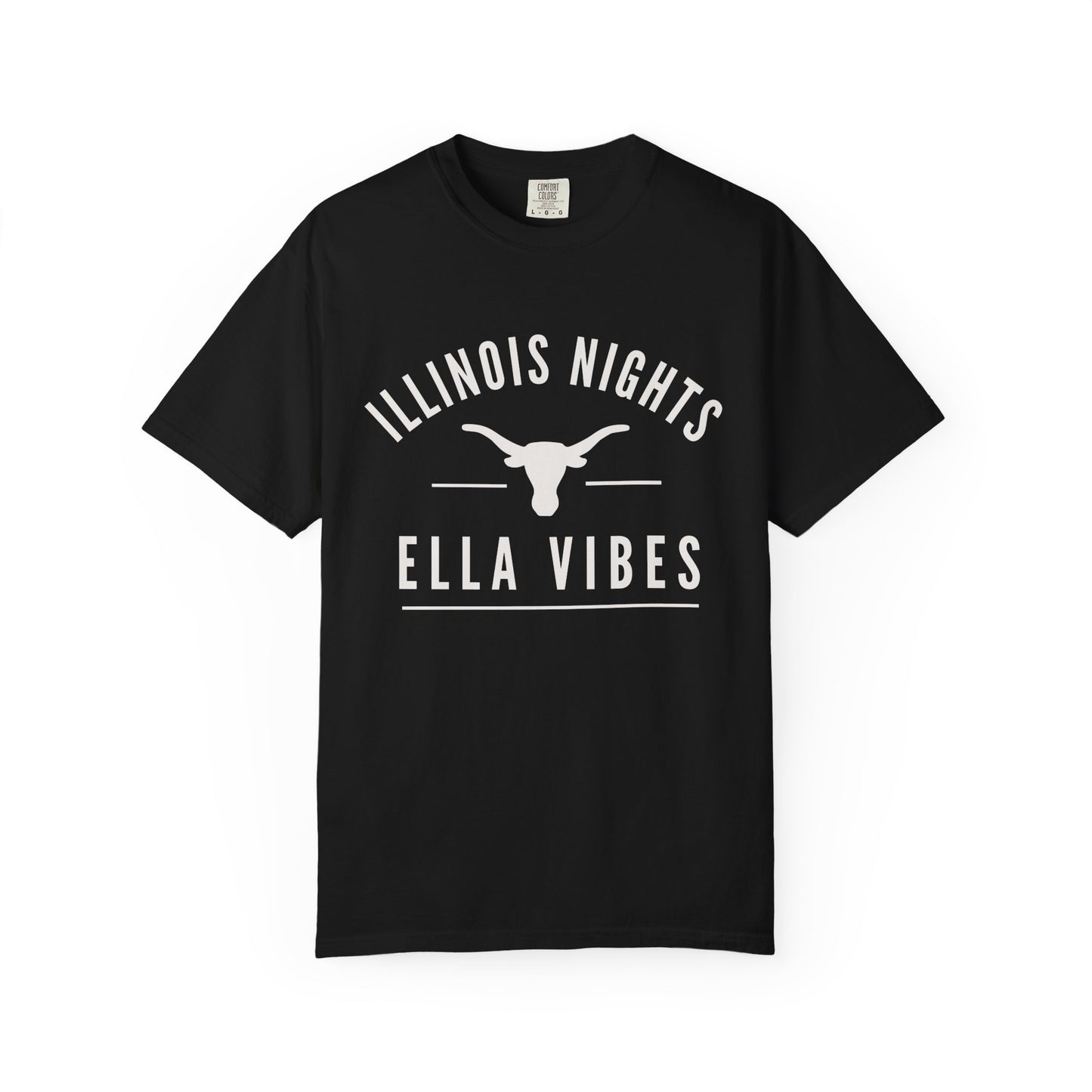 Illinois Nights Ella Vibes Shirt Country Concert Western Cowgirl Cowboy Unisex Graphic Tee State Fair Concerts