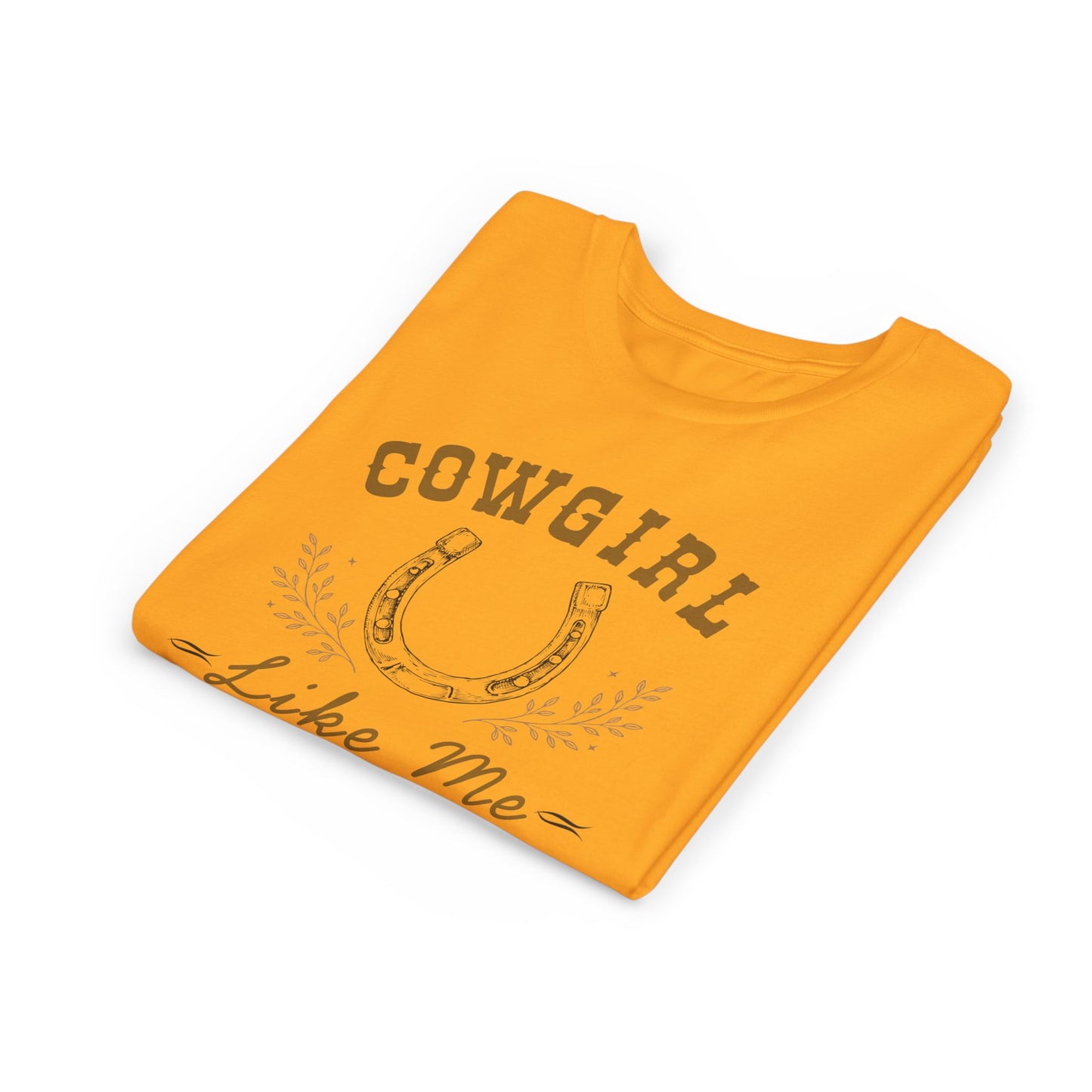Cowgirl Like Me Girls Shirt | Western Kids Tee | Rodeo Girl Outfit | Horse Lover Gift