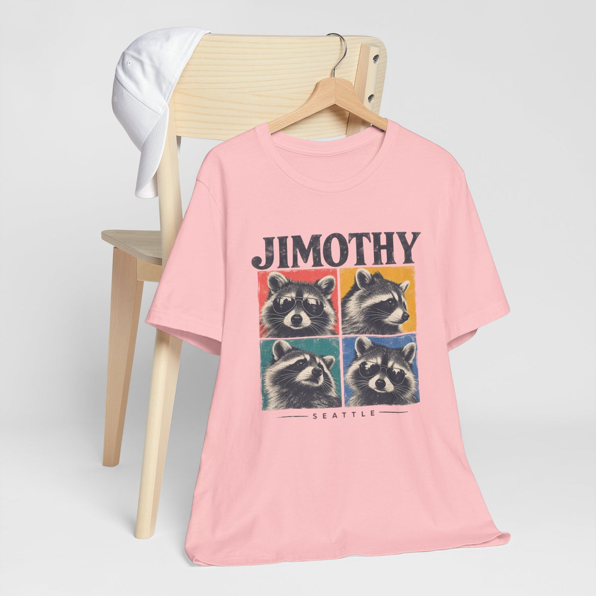 JIMOTHY Seattle Raccoon Graphic Tee