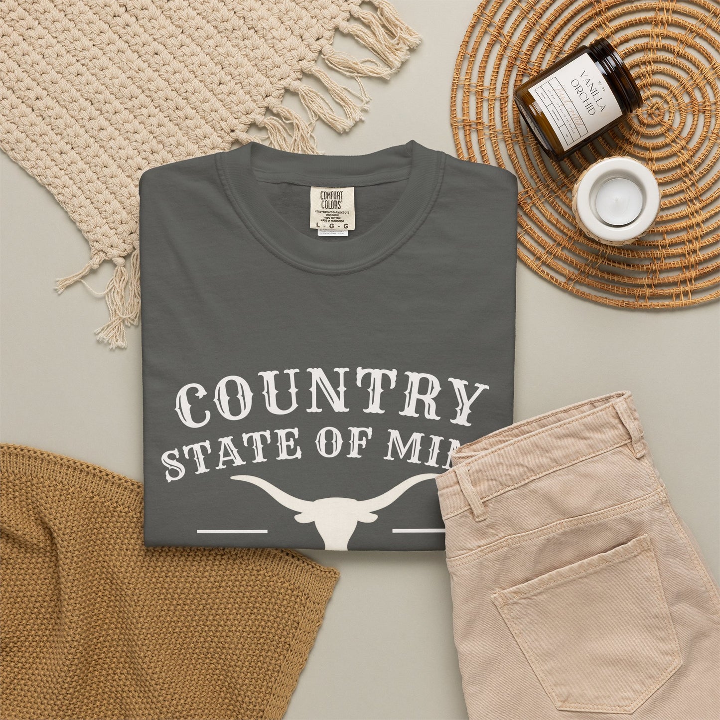 Country State of Mind Shirt | Ella Morgan Country Concert Tee | Cowgirl Shirt | Country Music Shirt | Unisex Comfort Colors
