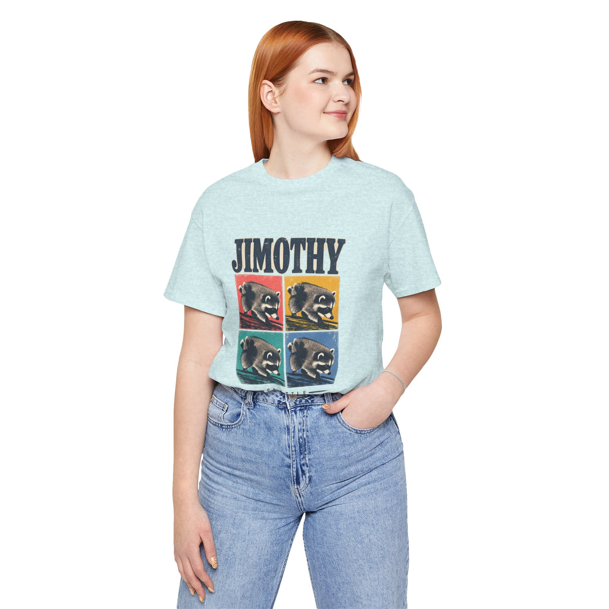 JIMOTHY Seattle Raccoon Graphic Tee