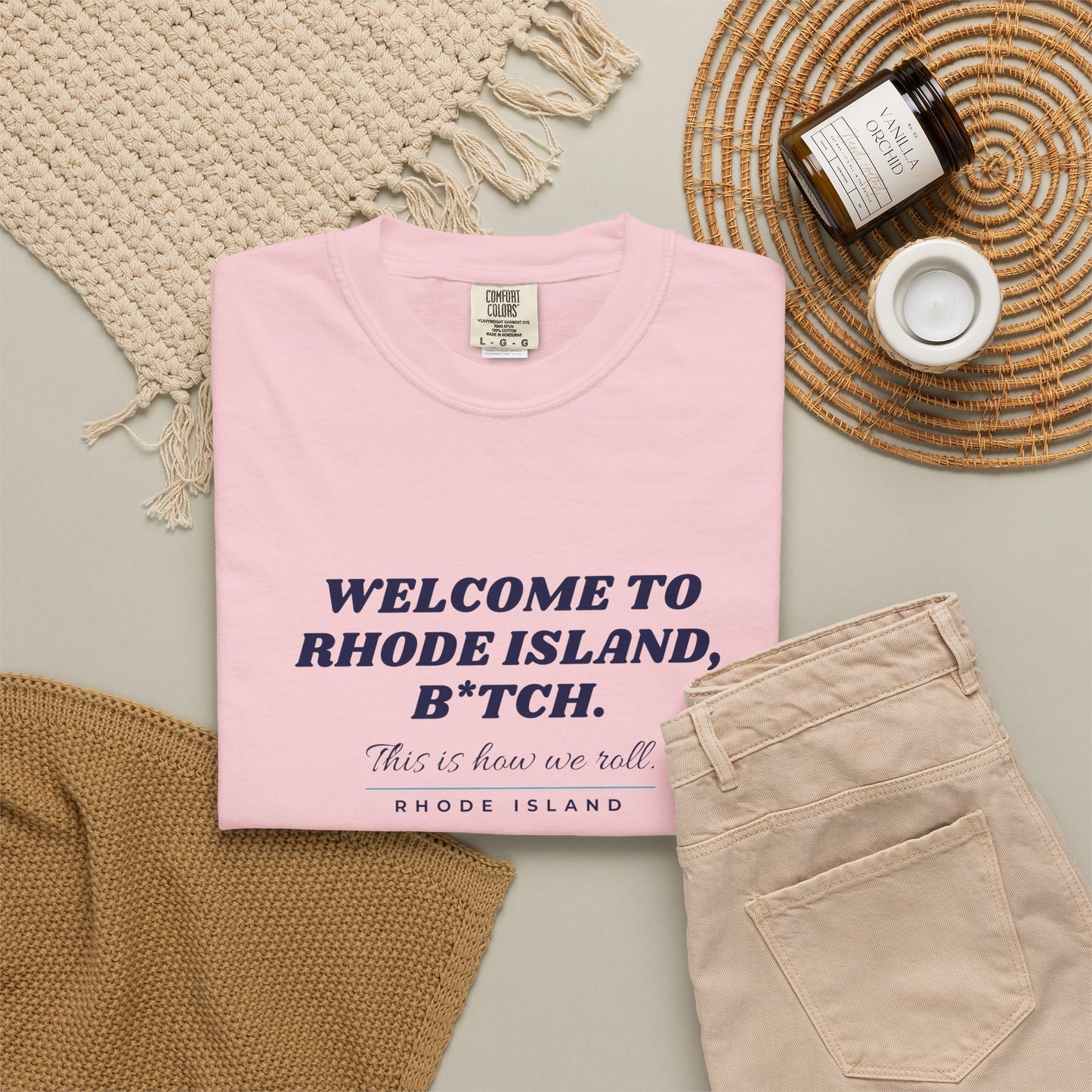 Welcome to Rhode Island B*TCH Shirt, Rhode Island Tee, RHORI, Real Housewives, Providence Shirt, Comfort Colors Tee, Rhode Island Gift