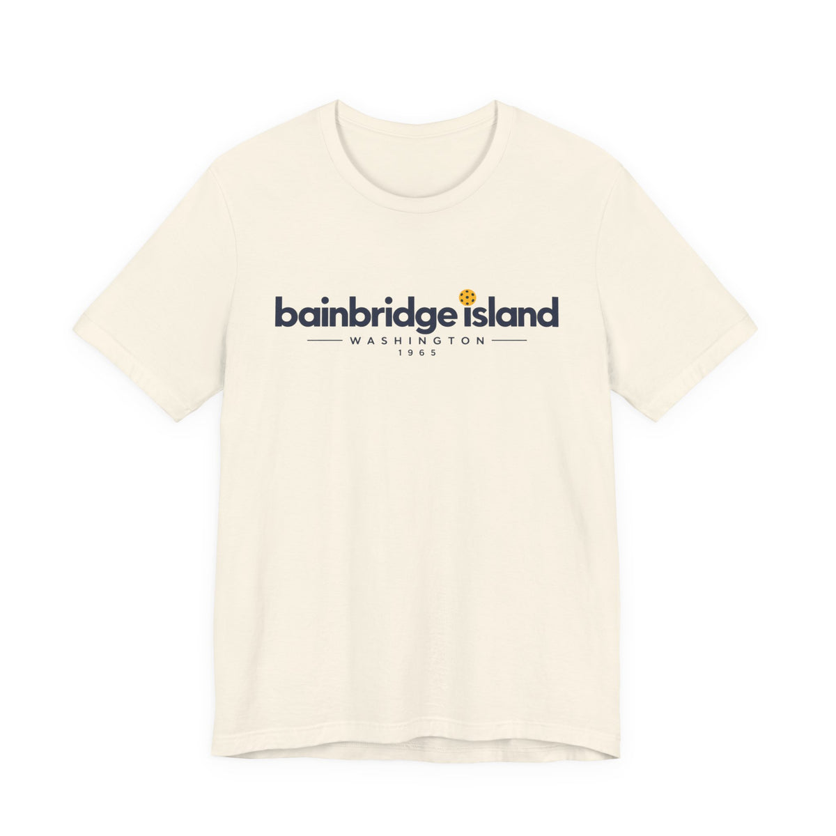 Bainbridge Island Pickleball 1965 Tee – Washington Pickleball Shirt
