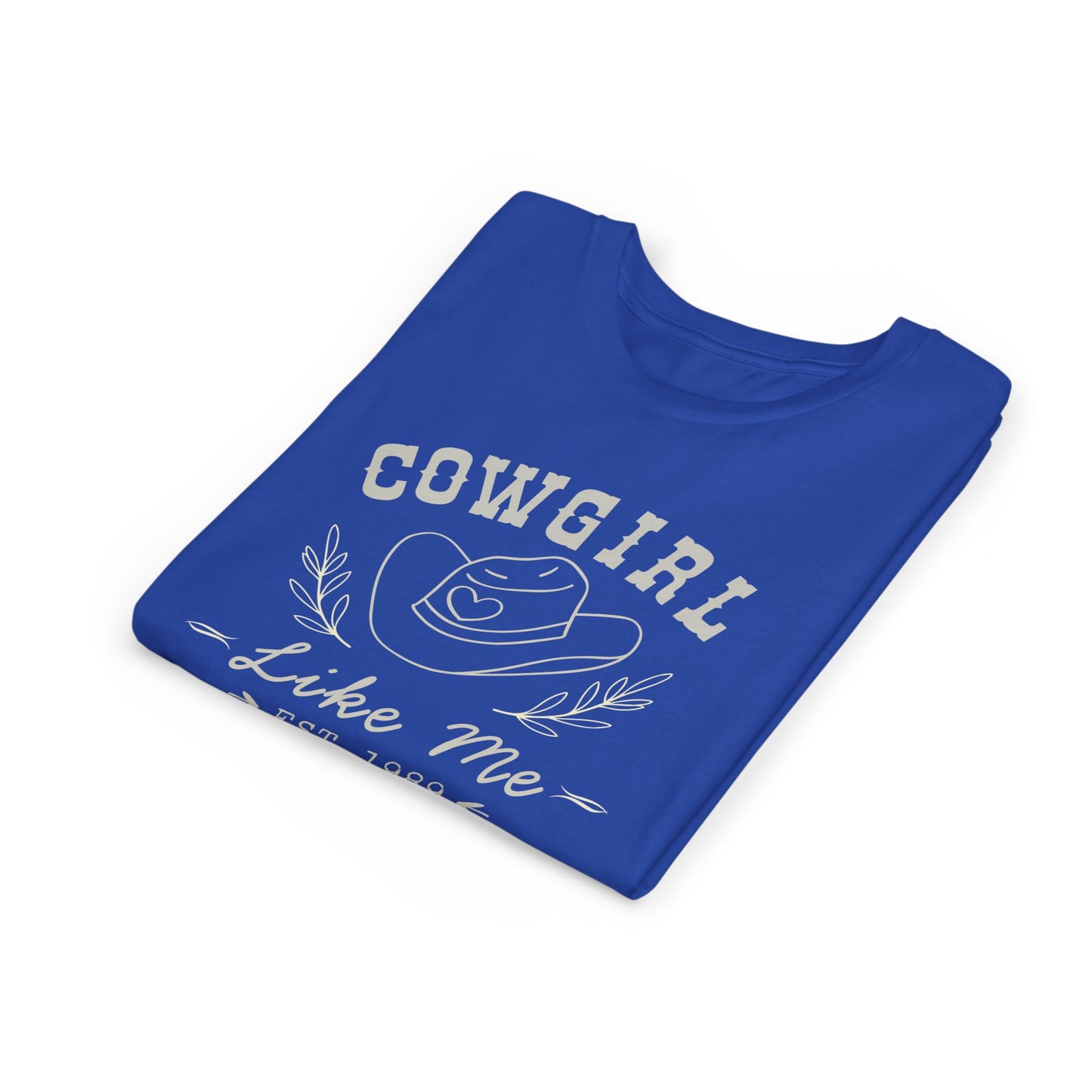 Cowgirl Like Me Girls Shirt | Western Kids Tee | Rodeo Girl Outfit | Horse Lover Gift