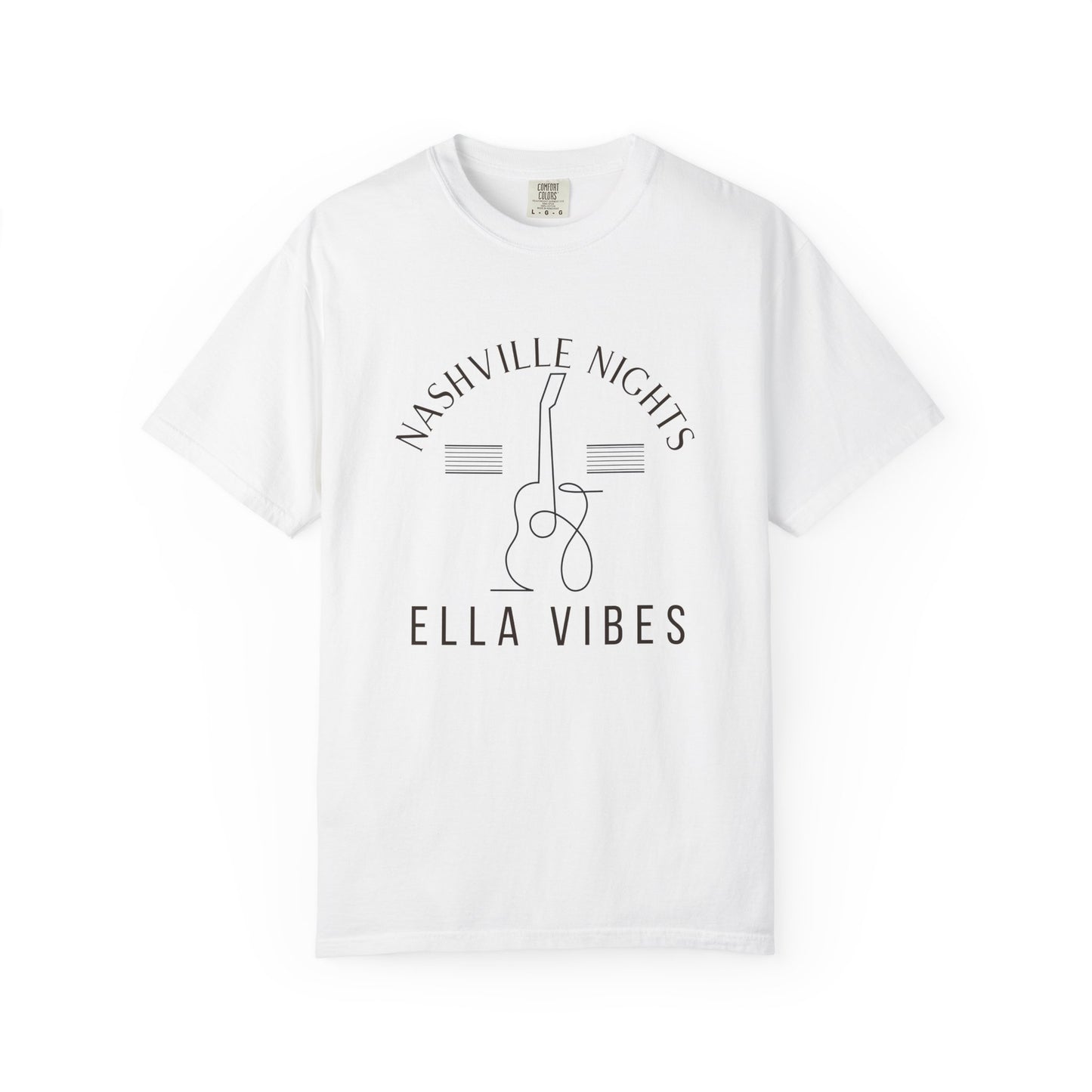 Nashville Nights Ella Vibes Shirt | Nashville Country Concert Tee | Music City T-Shirt | Comfort Colors 1717 | Country Music Gift