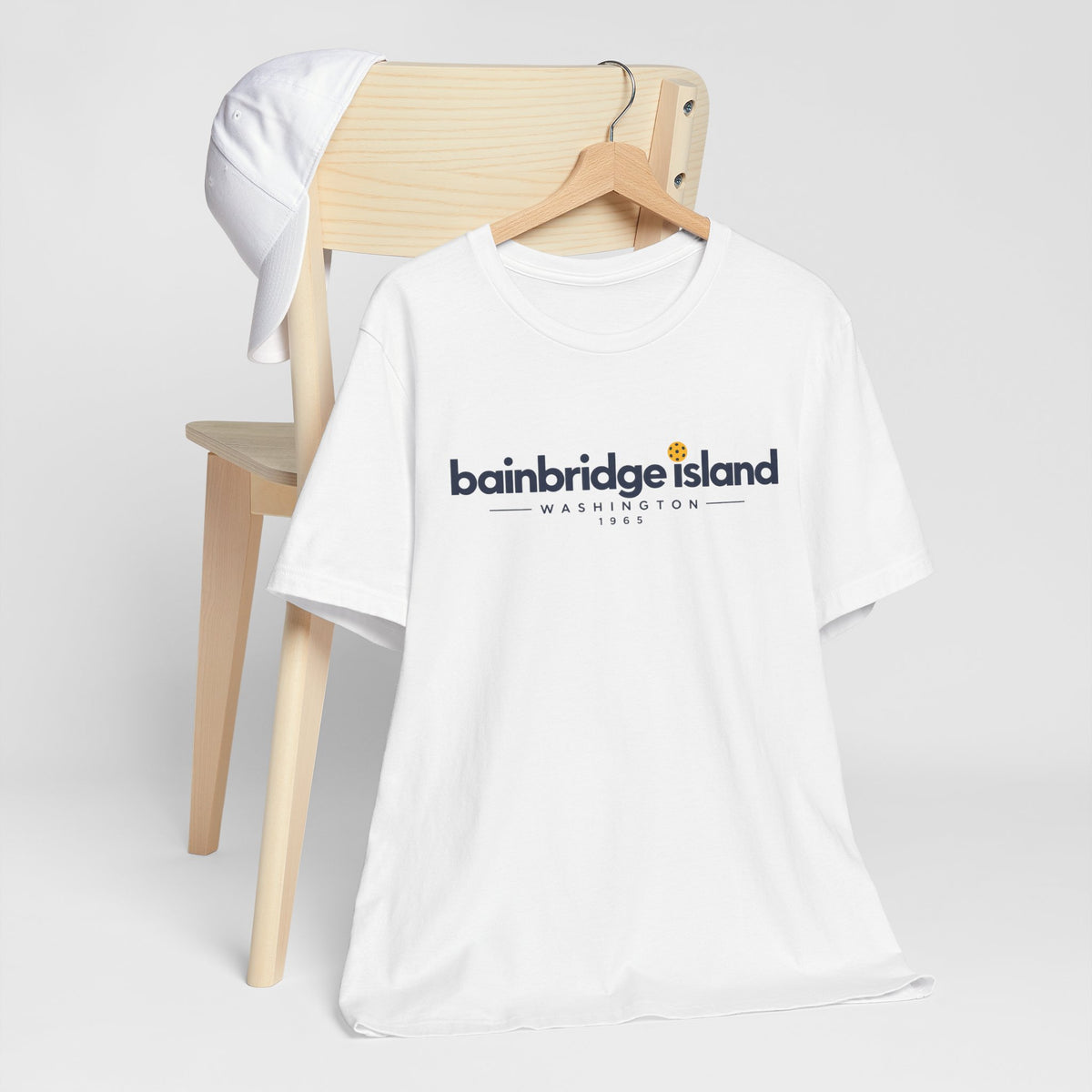Bainbridge Island Pickleball 1965 Tee – Washington Pickleball Shirt