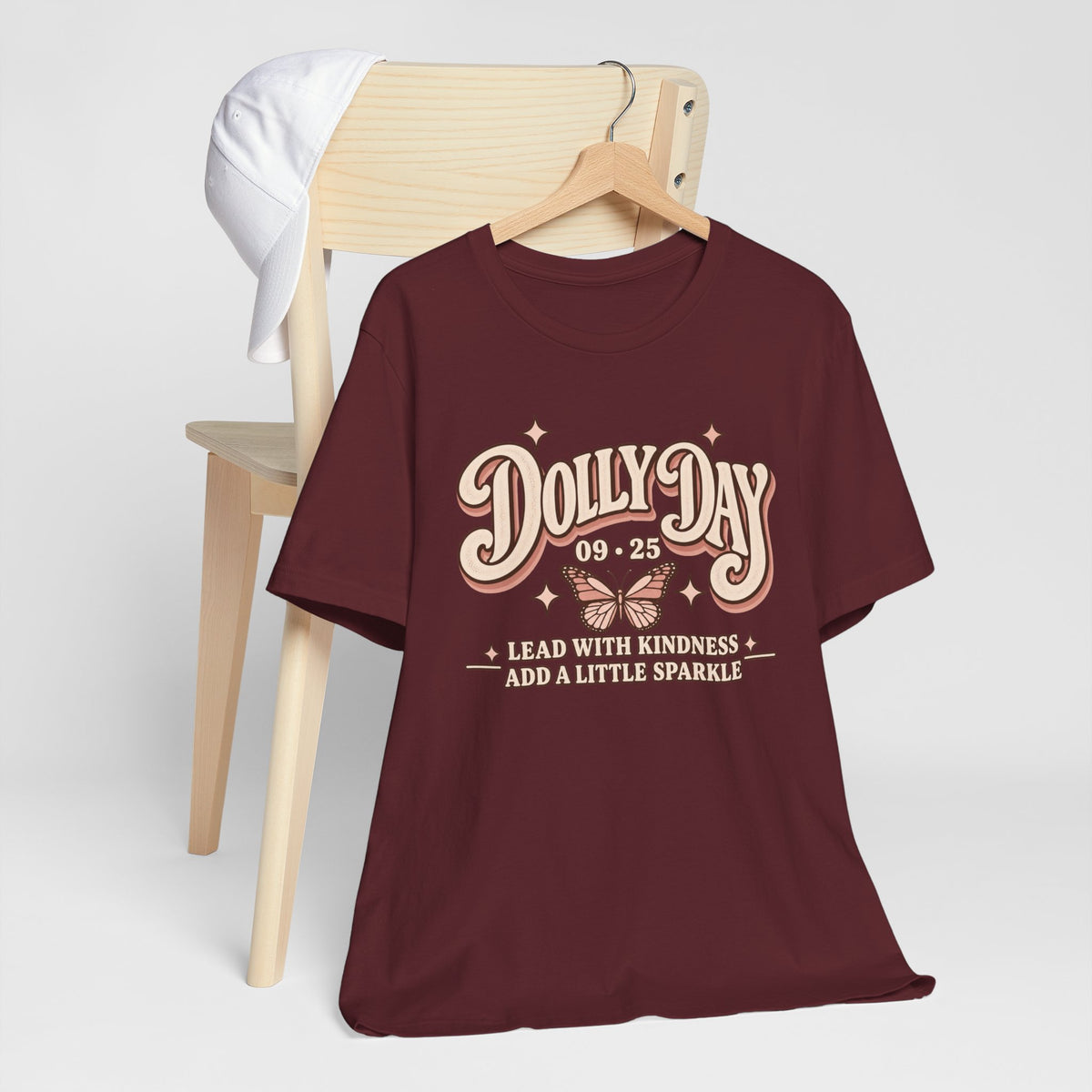 Dolly Day 9•25 Tee | Lead With Kindness & Add a Little Sparkle