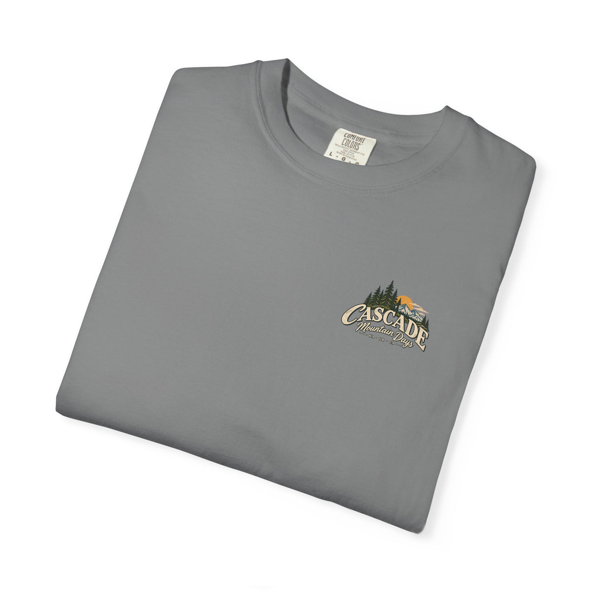 Cascade Mountain Days Tee | Vintage Mountain Graphic T-Shirt