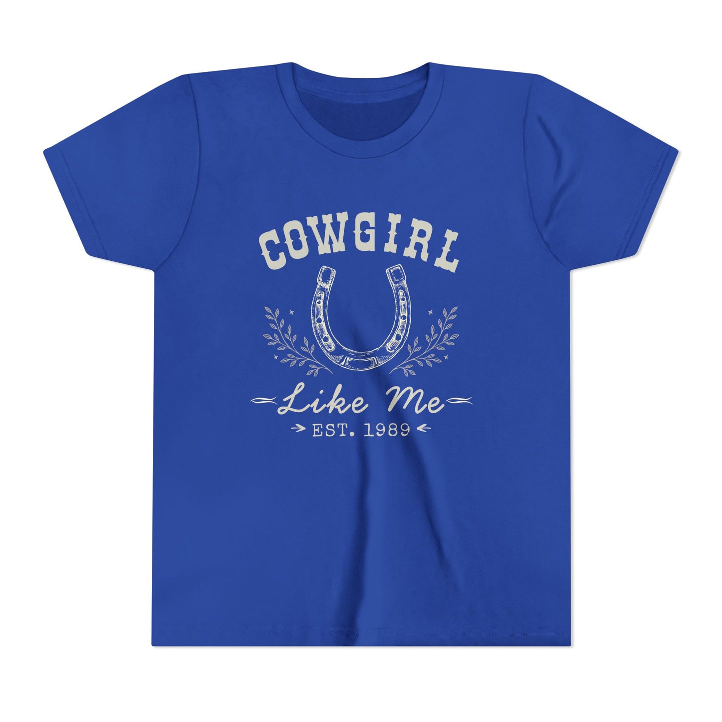 Cowgirl Like Me Girls Shirt | Western Kids Tee | Rodeo Girl Outfit | Horse Lover Gift