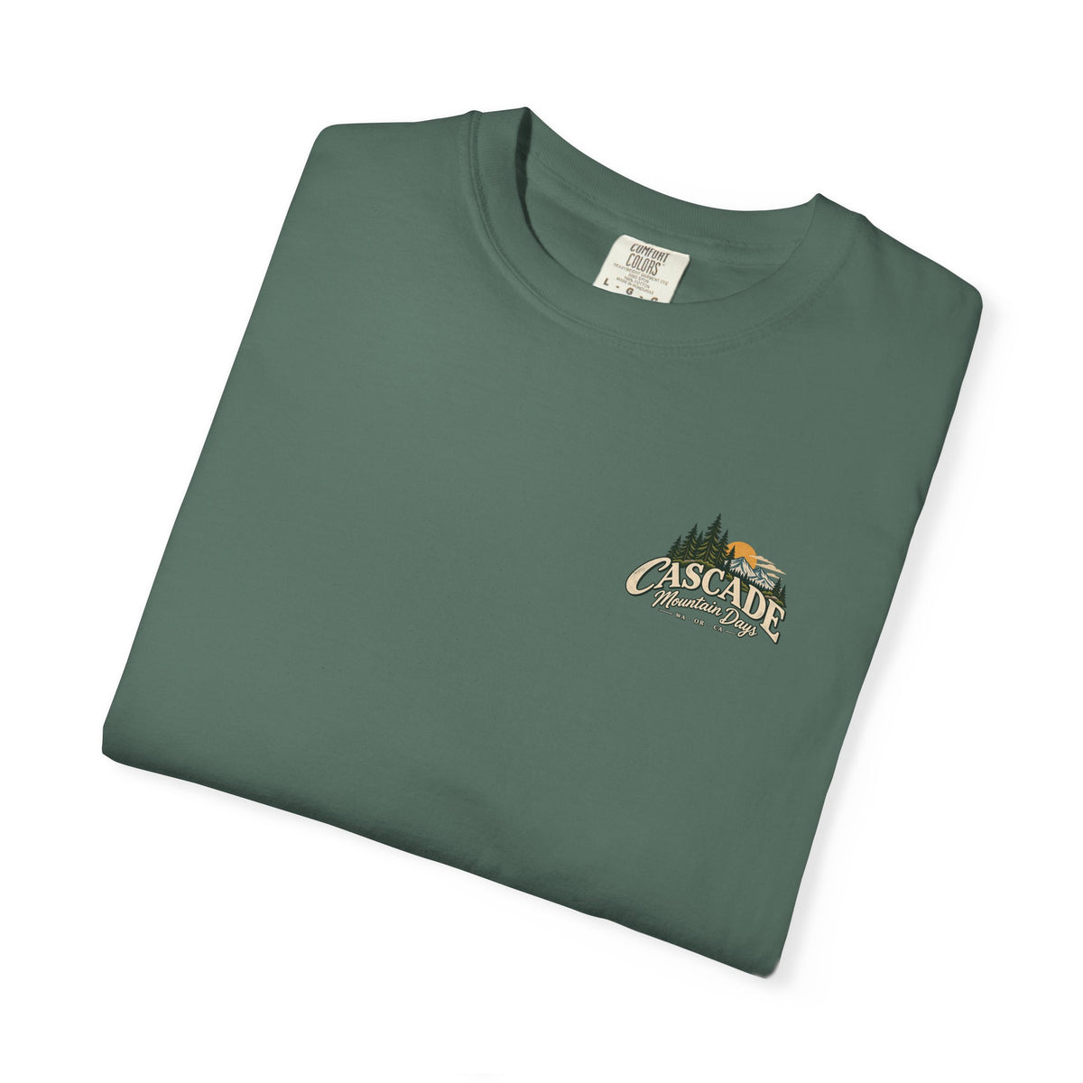 Cascade Mountain Days Tee | Vintage Mountain Graphic T-Shirt