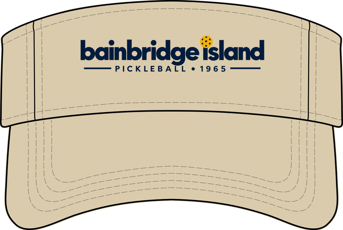 Bainbridge Island Pickleball Visor | Home of Pickleball 1965